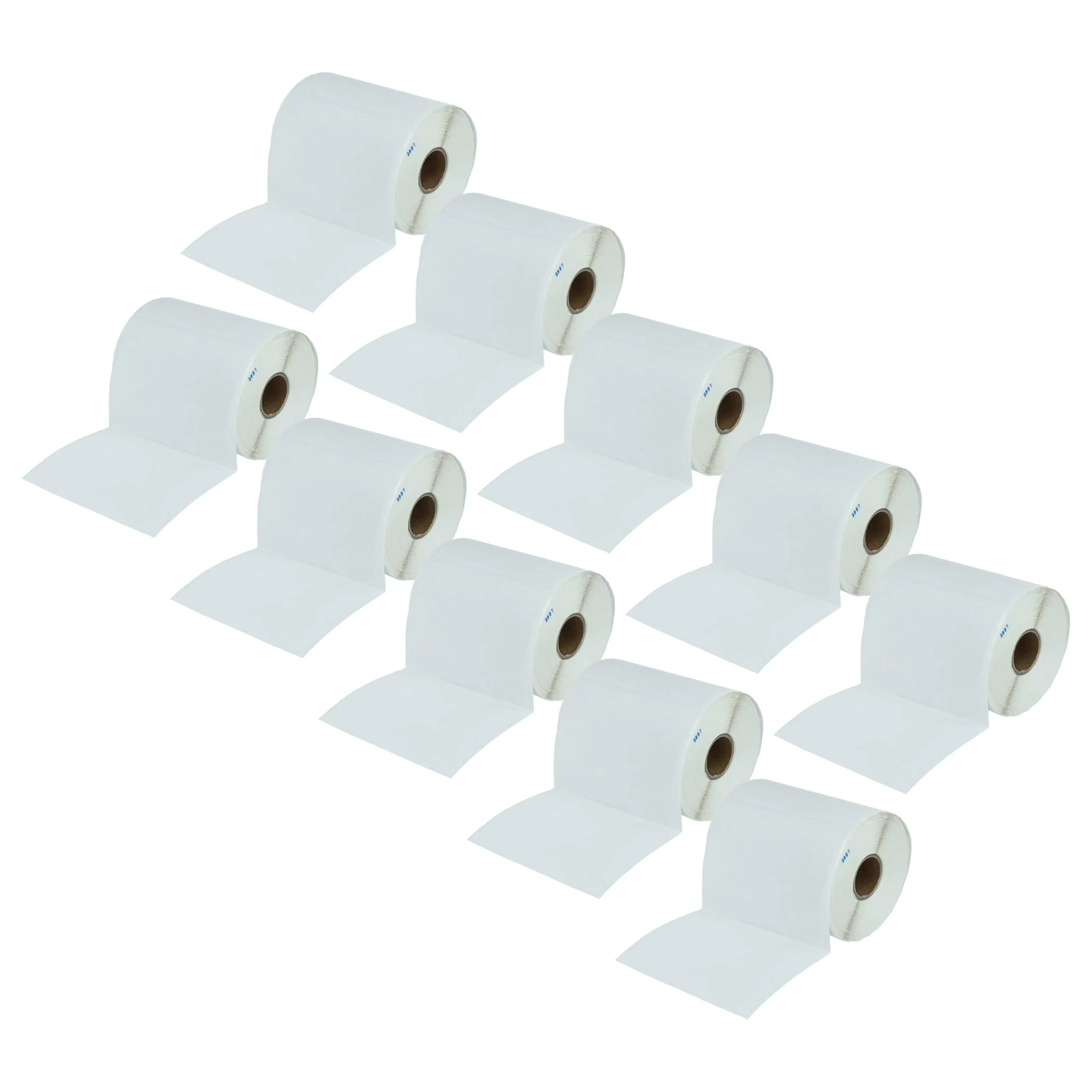 10x Étiquette pour imprimante étiqueteuse Toshiba - autocollantes 76,2mm x 101,5mm