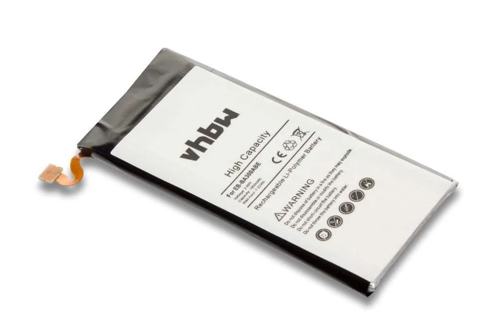 Batterie remplace Samsung GH43-04381A, EB-BA300ABE téléphone portable Samsung - 1900mAh 3,8V Li-polymère