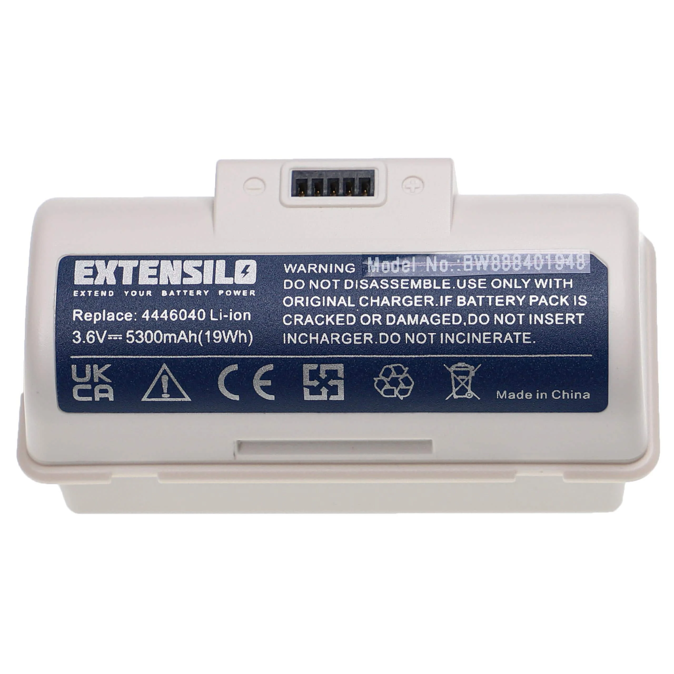 Batterie remplace iRobot 4446040, BC674 pour robot de ménage iRobot - 5300mAh 3,6V Li-ion