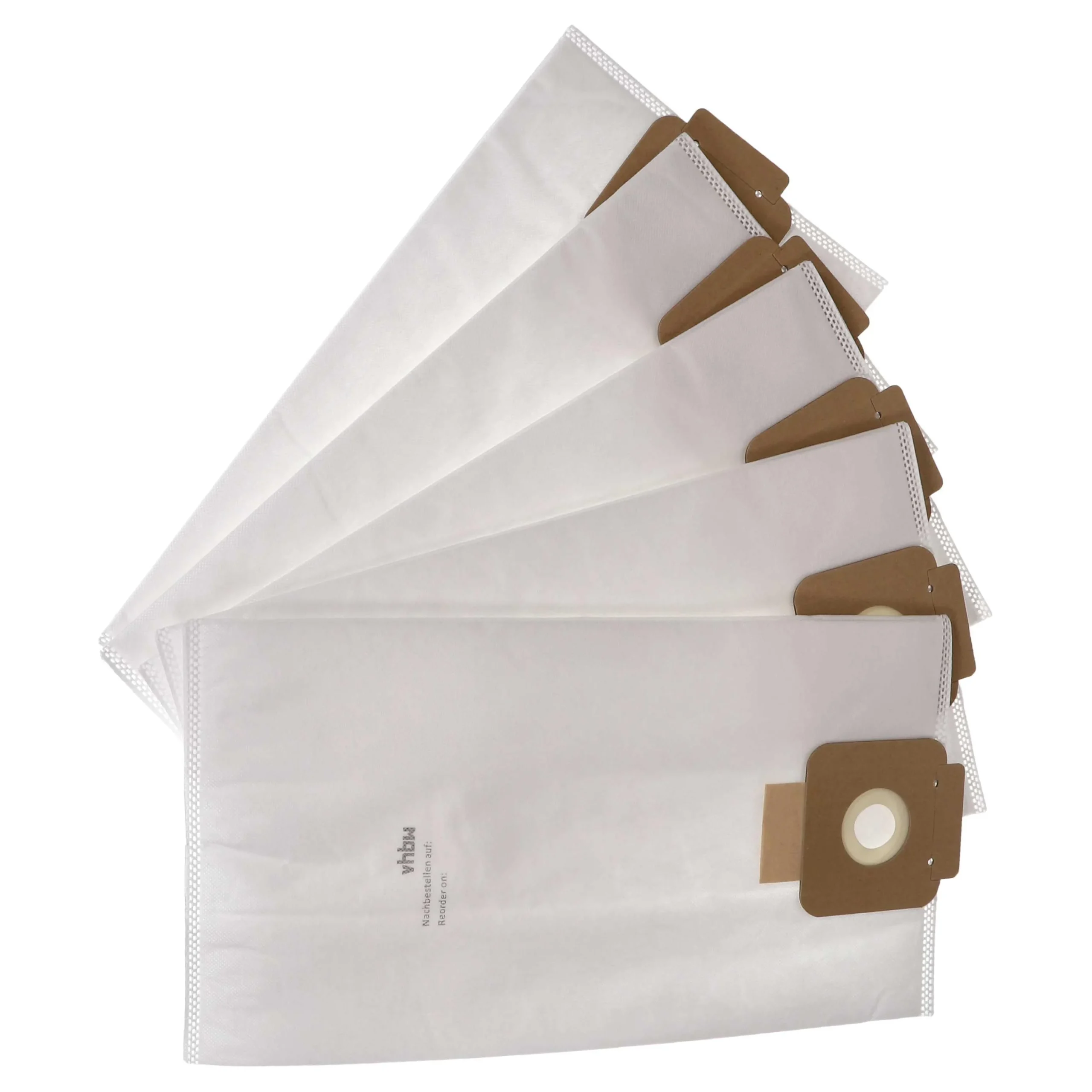 5x Sac remplace Sprintus 106.013, 106013 pour aspirateur Starmix - microfibre non tissée