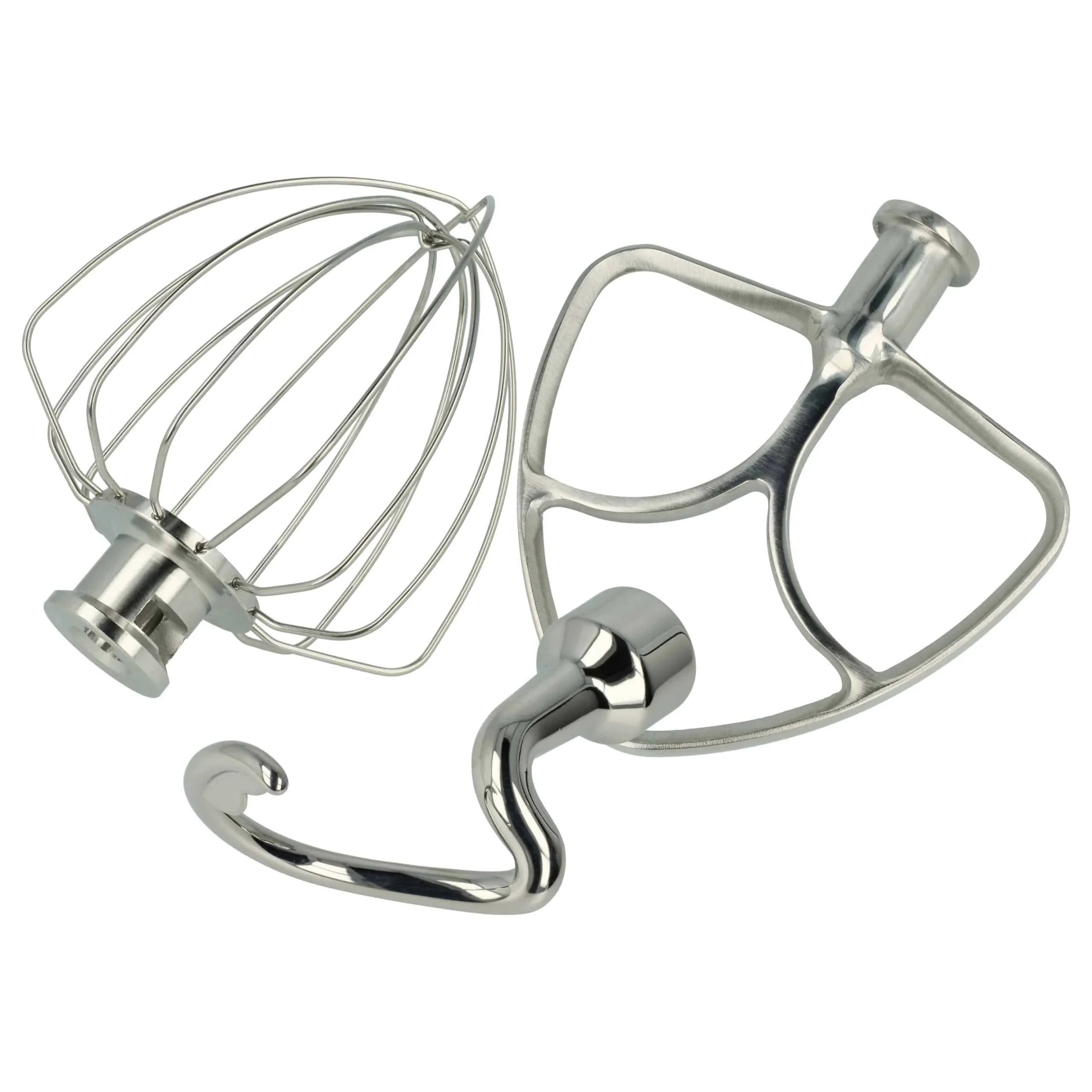 1x fouet, 1x batteur plat, 1x crochet pétrisseur remplace KitchenAid 5KSM5THFBSS, 5K452DH pour KitchenAid - Accessoires appareils ménagers