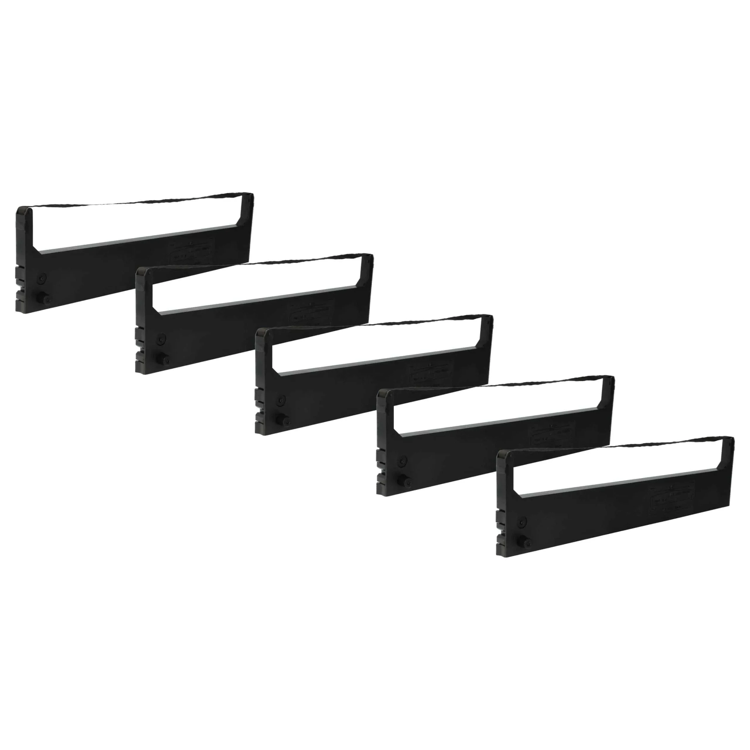 5x Ruban encreur remplace Gr. 621 pour imprimante matricielle / étiquette - noir