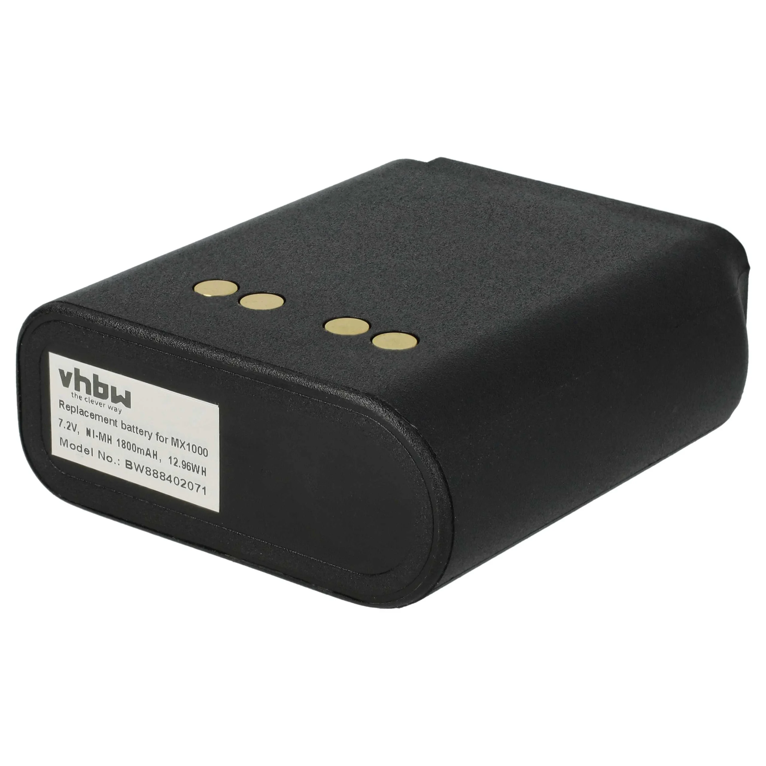 Batterie remplace Motorola NTN4592, NTN4593, NTN4538 pour radio talkie-walkie Motorola- 1800mAh 7,2V NiMH