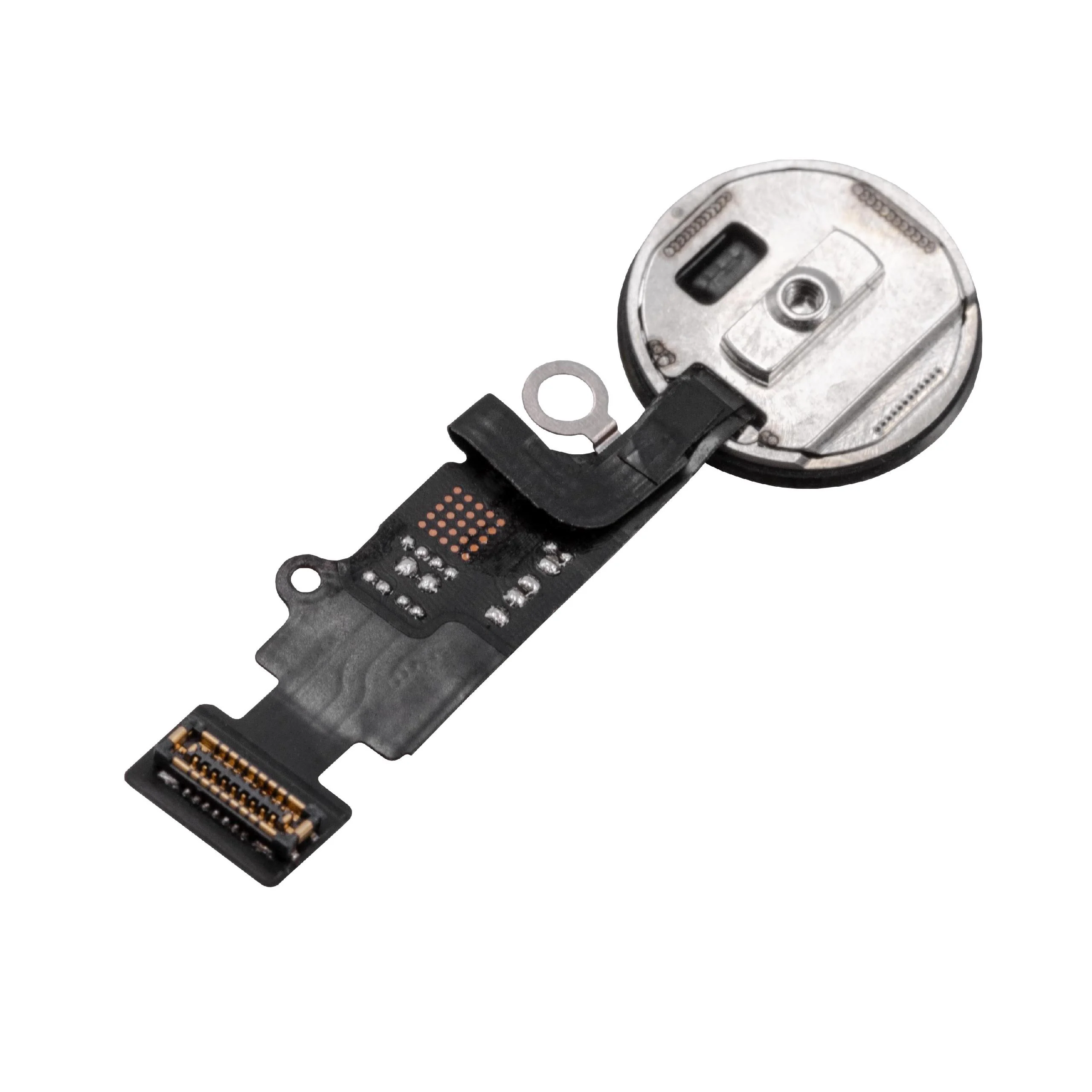 Bouton Home avec câble souple remplace Apple 821-00912-A pour téléphone iPhone - noir