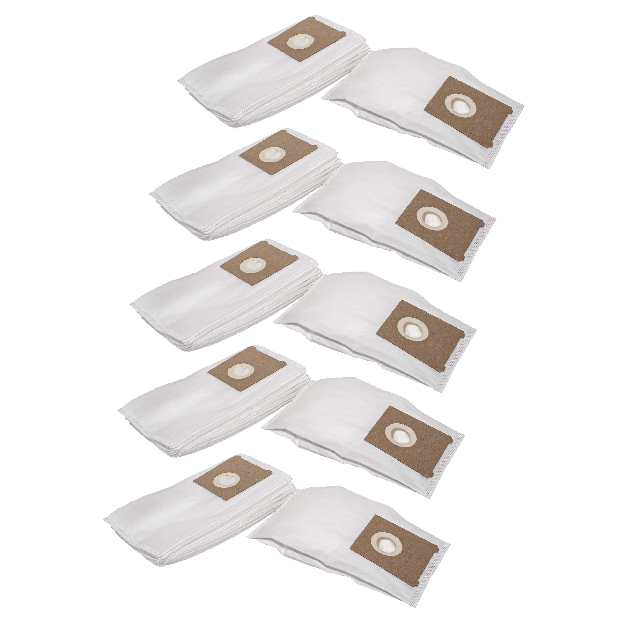 50x Sac pour aspirateur Bosch Ventaro PSM 1400, PSM1400 - microfibre non tissée