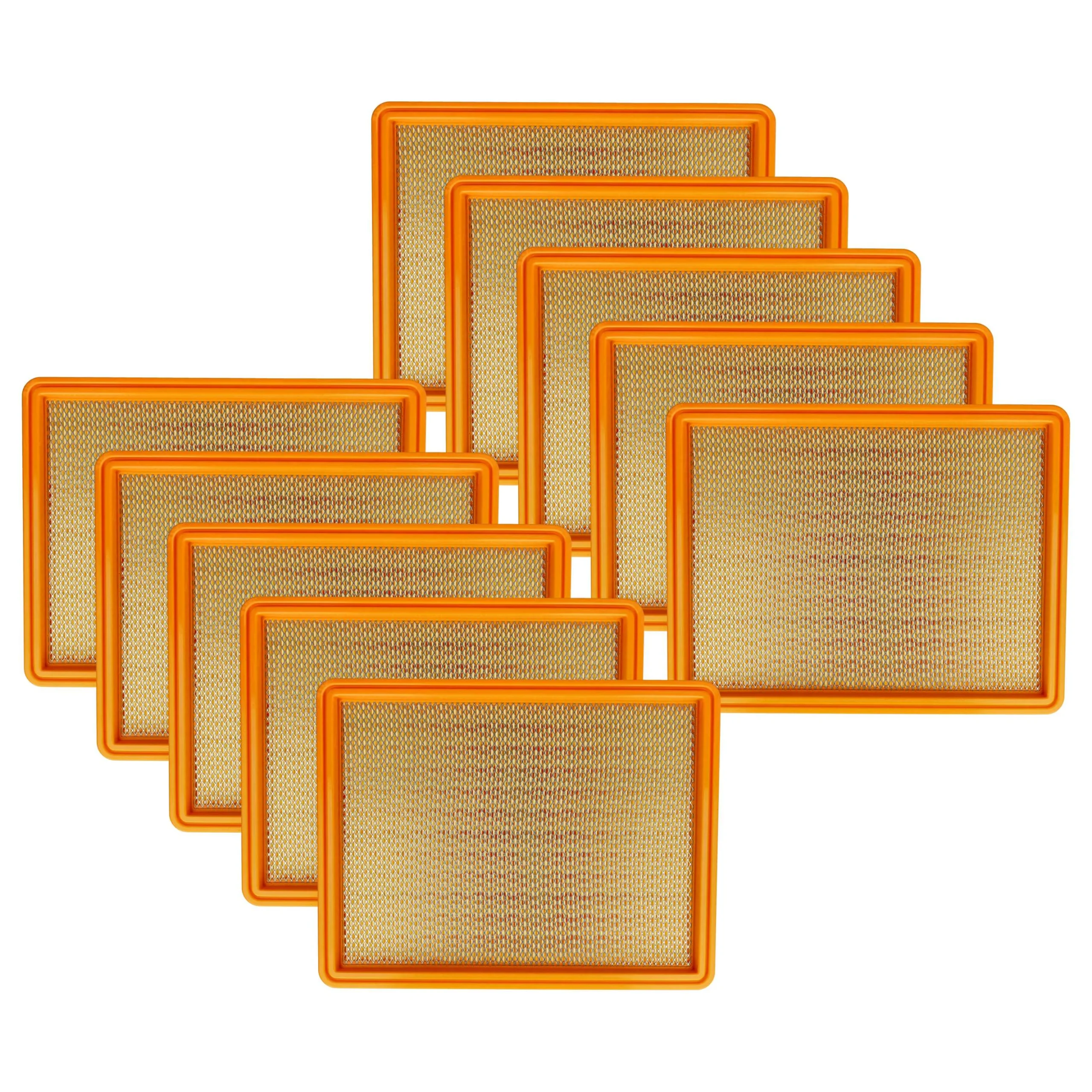 10x Filtre remplace Kärcher 5.731-020.0 pour aspirateur - filtre à plis plats