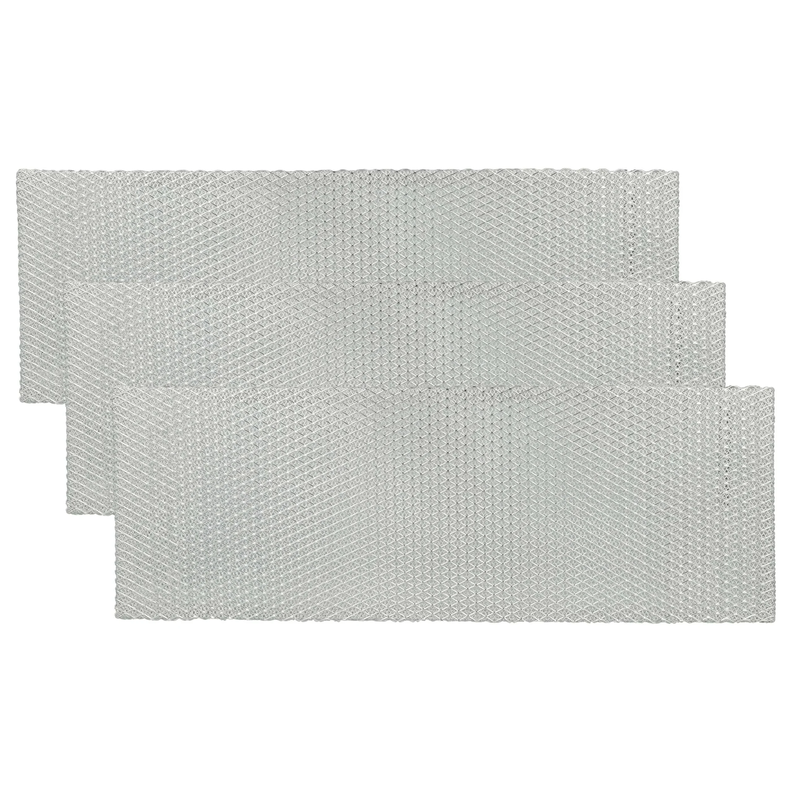 3x Filtres métal remplace Bauknecht 481948048232 pour hotte aspirante - Accessoires appareils ménagers