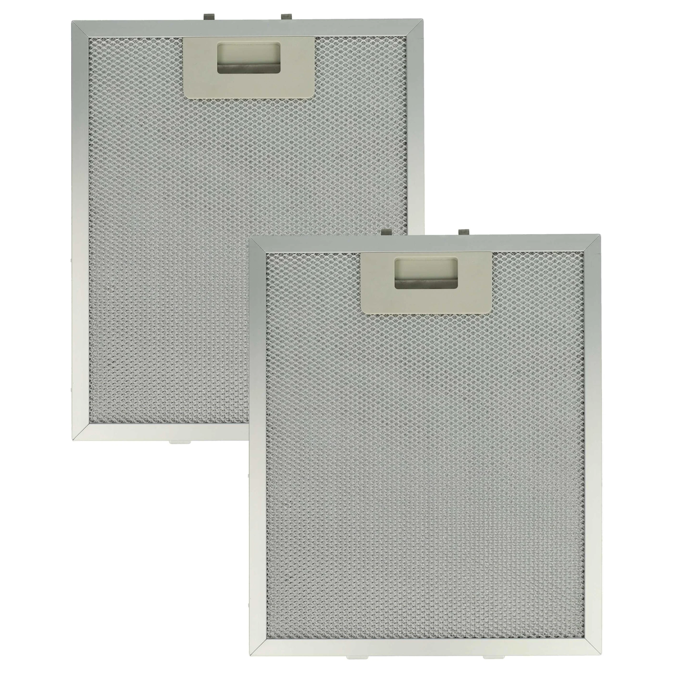 2x Filtres métal remplace AEG 4055101671 pour hotte aspirante - Accessoires appareils ménagers