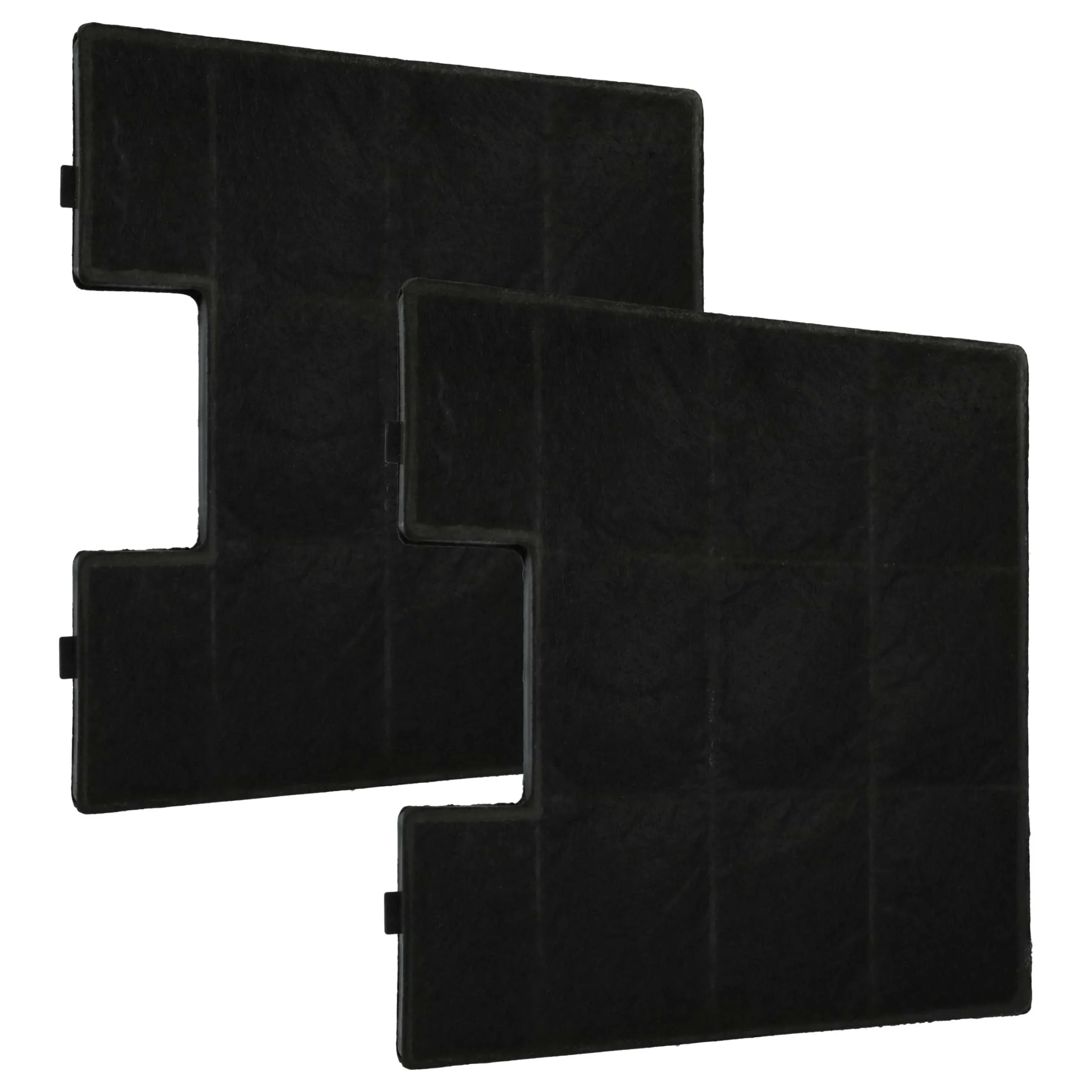 2x Filtres à charbon actif remplace Amica KF17147, KF17141 pour hotte Zelmer - Accessoires appareils ménagers