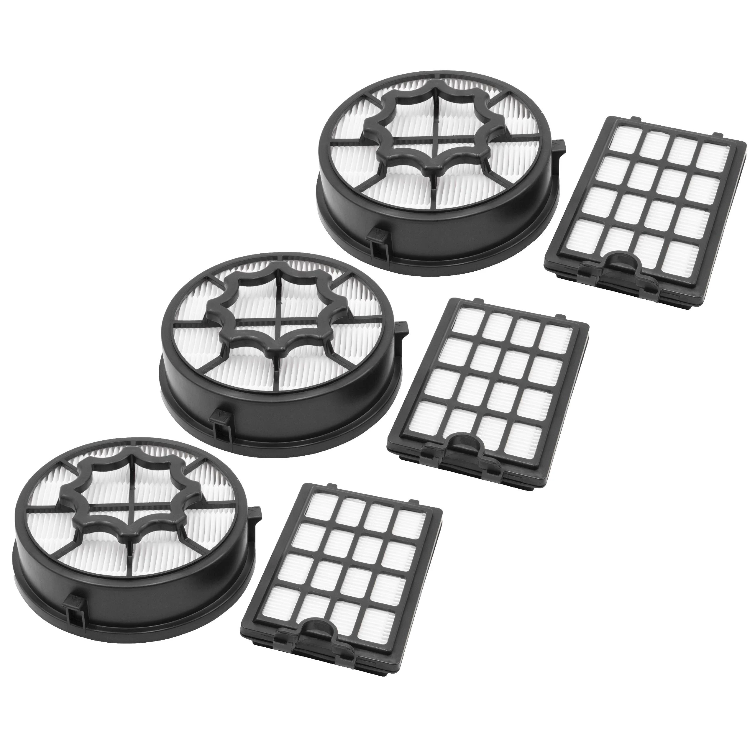 9x Filtres remplace AEG EF112B, AEF 112, 9001680249 pour aspirateur Zanussi - Accessoires pour aspirateur