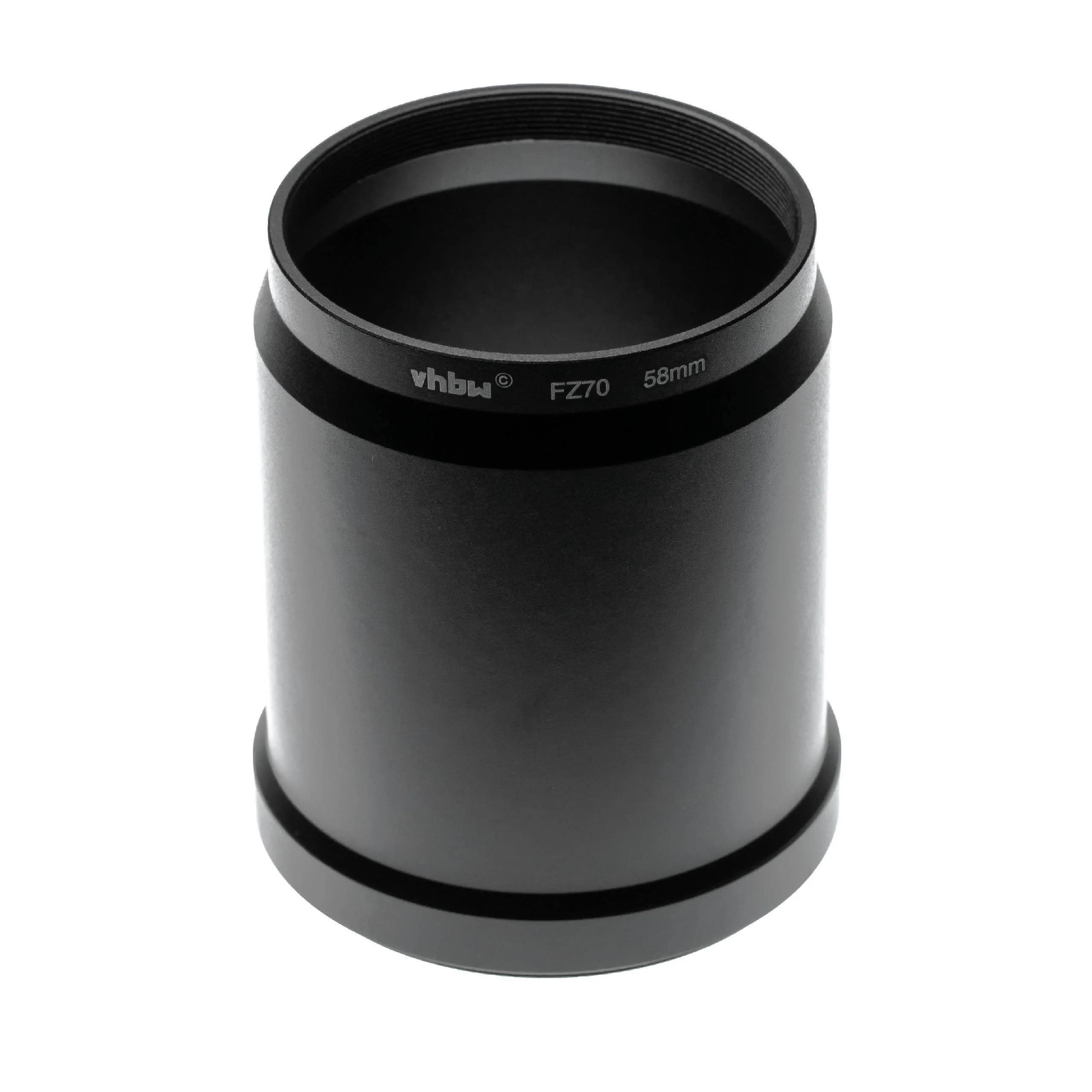 Adaptateur pour filtre 58 mm tubulaire pour objectif photo pour Panasonic Lumix DMC-FZ70