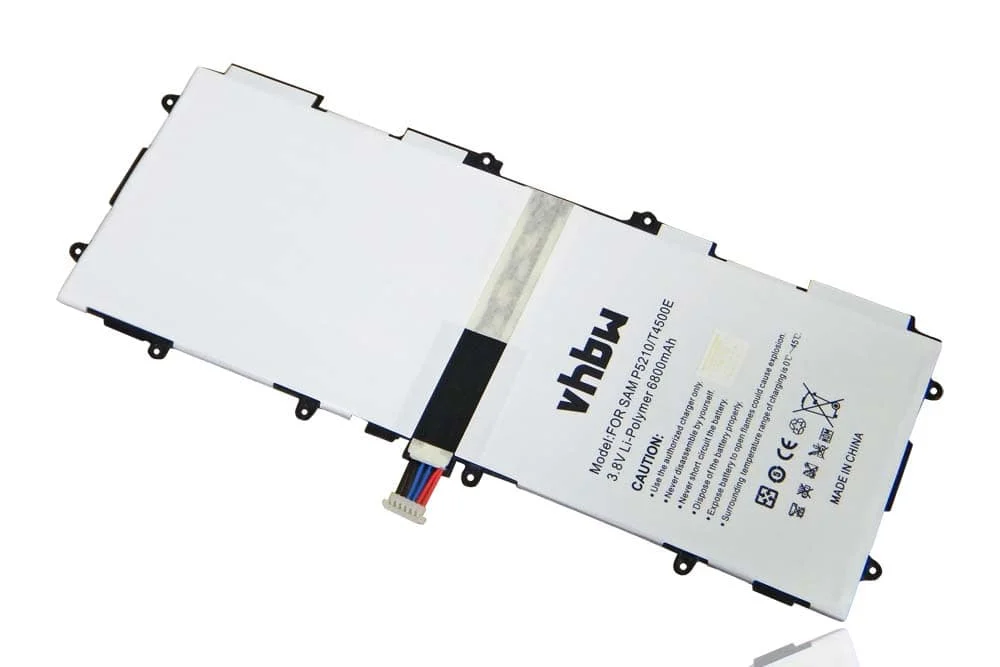 Batterie remplace Samsung T4500avE, AA1D625aS/7-B tablette - 6800mAh 3,8V Li-polymère