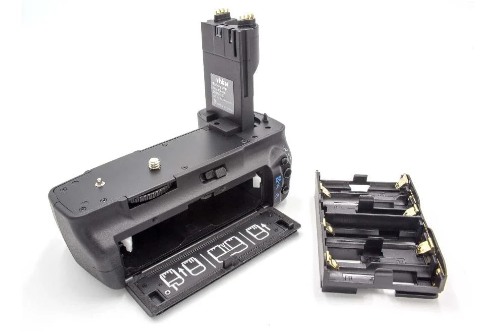 Batterie grip remplace Canon BG-E6 pour appareil photo Canon - avec molette, plastique / métal