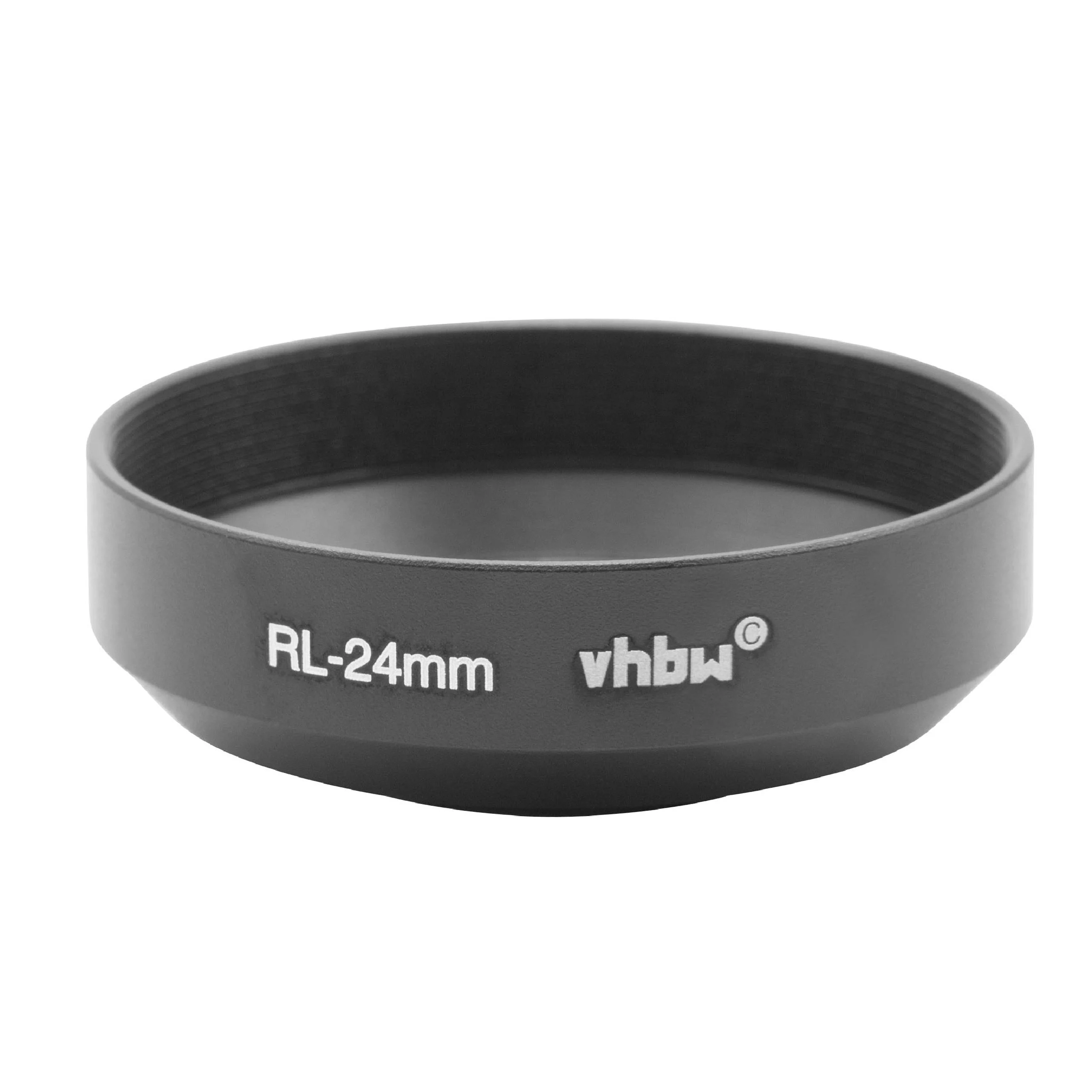 Pare-soleil pour objectifs de diamètre 24mm de remplacement pour Rollei RL-24mm