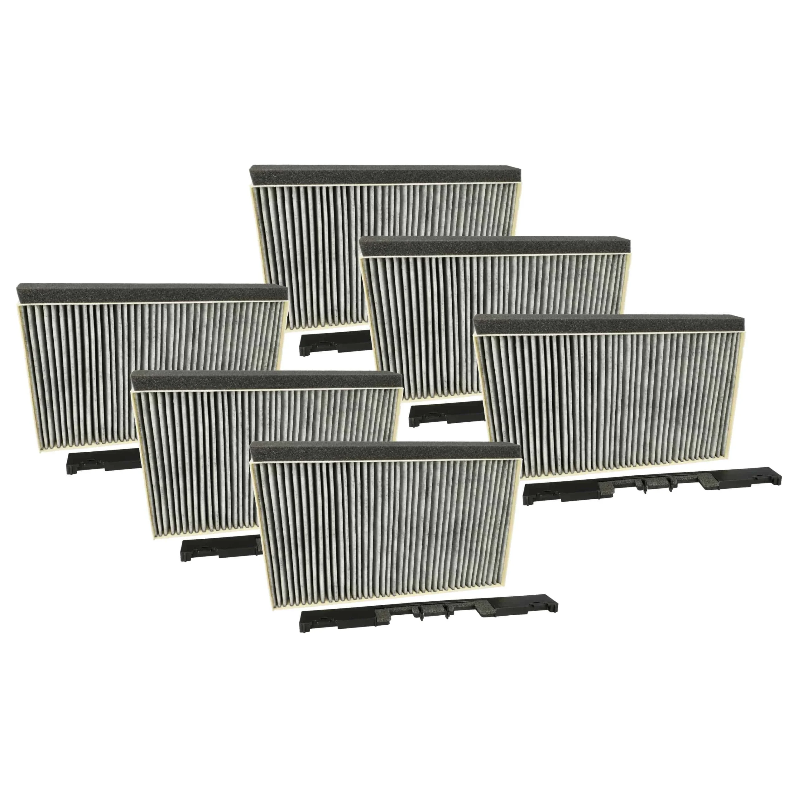 6x Filtres à charbon actif remplace Bosch 744073 pour hotte Bosch - Accessoires appareils ménagers