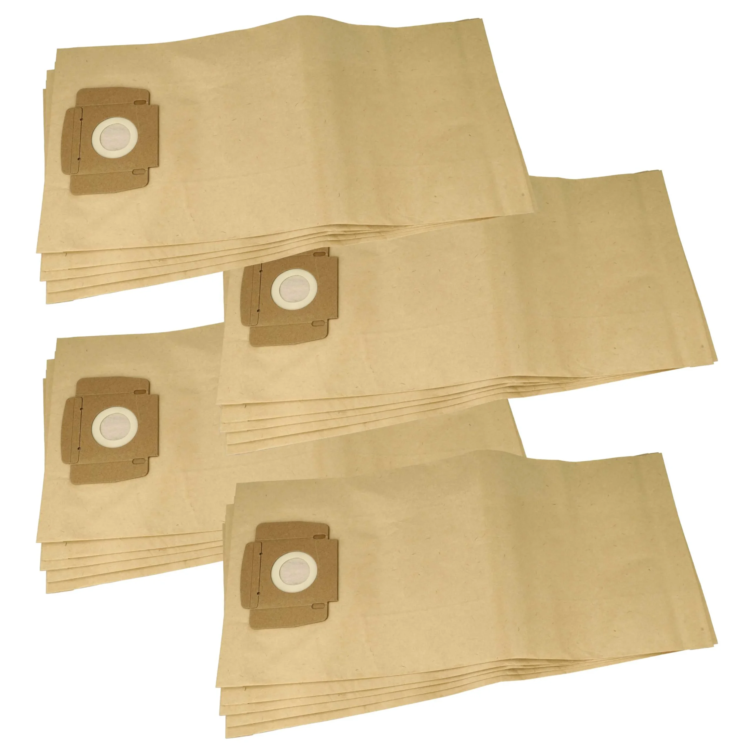 20x Sac remplace Taski 7524289 pour aspirateur Taski - papier filtre