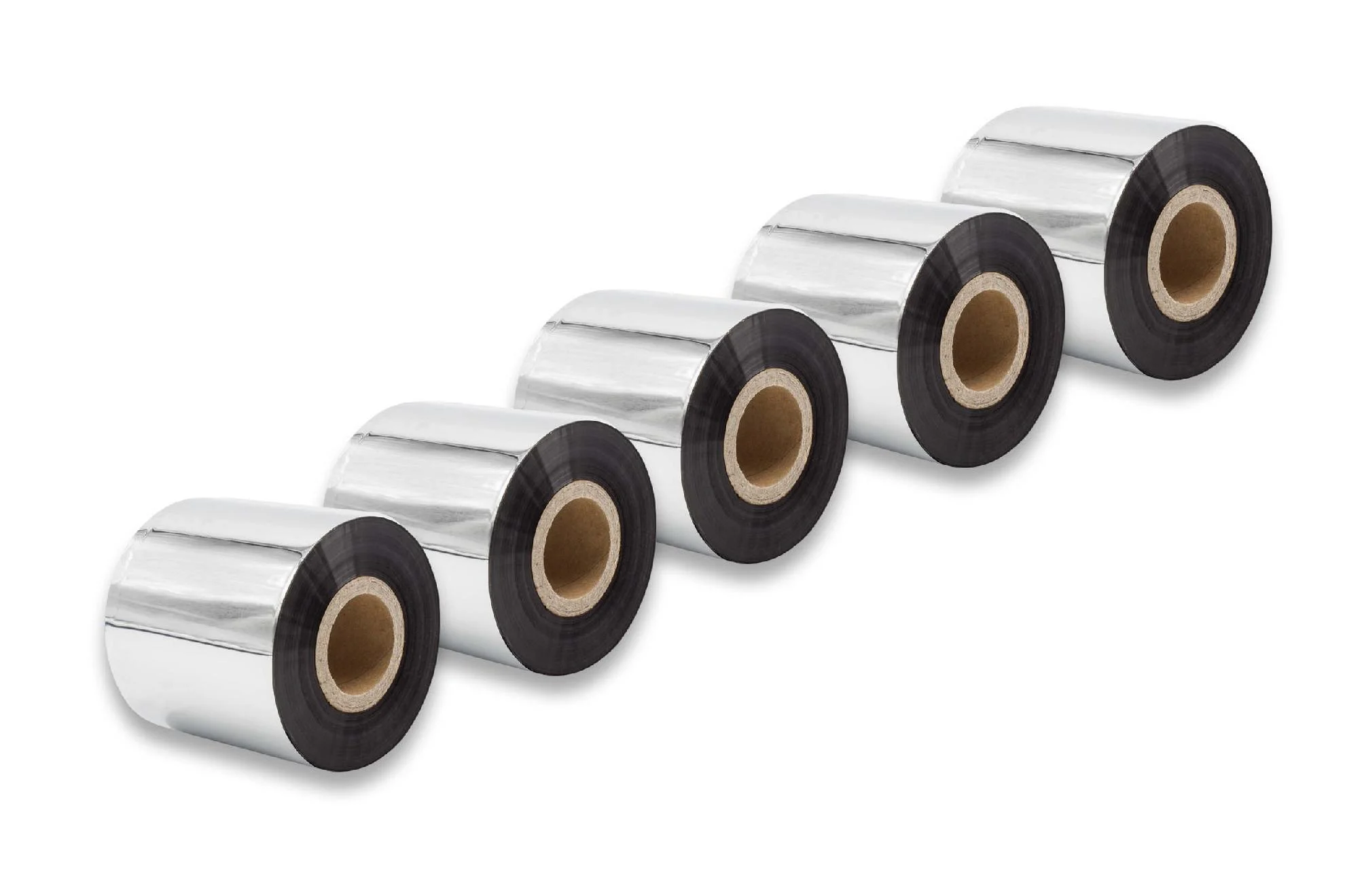5x Ruban de transfert thermique pour imprimante Godex, Printronix, TSC, Valentin - 60 mm x 300 m, cire-plus