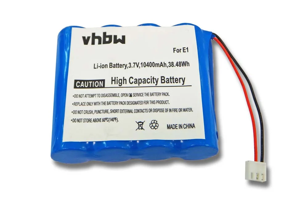 Batterie remplace Pure E1 radio - 10400mAh 3,7V Li-ion
