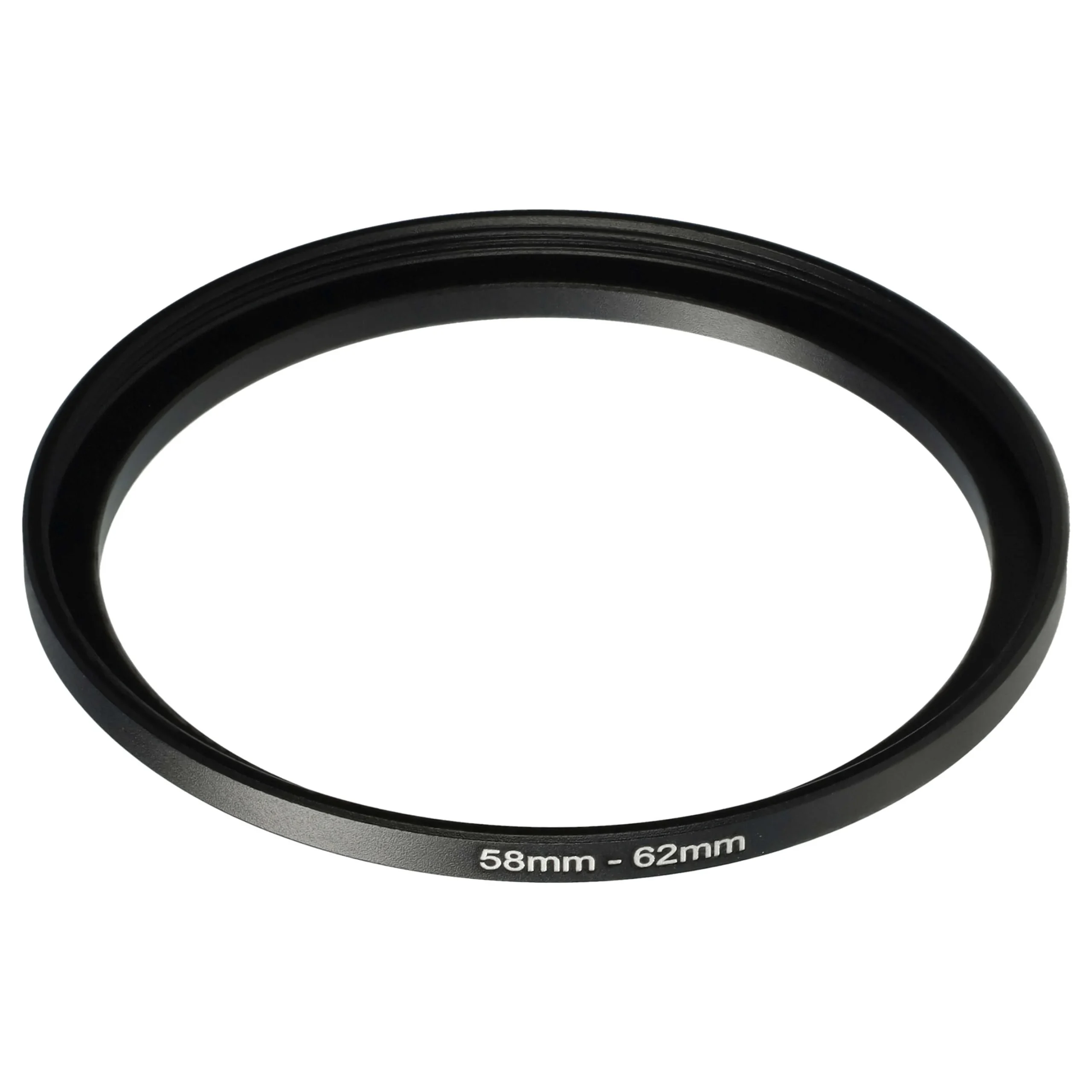 Bague Step-up 58 mm vers 62 mm pour divers objectifs d'appareil photo - Adaptateur filtre