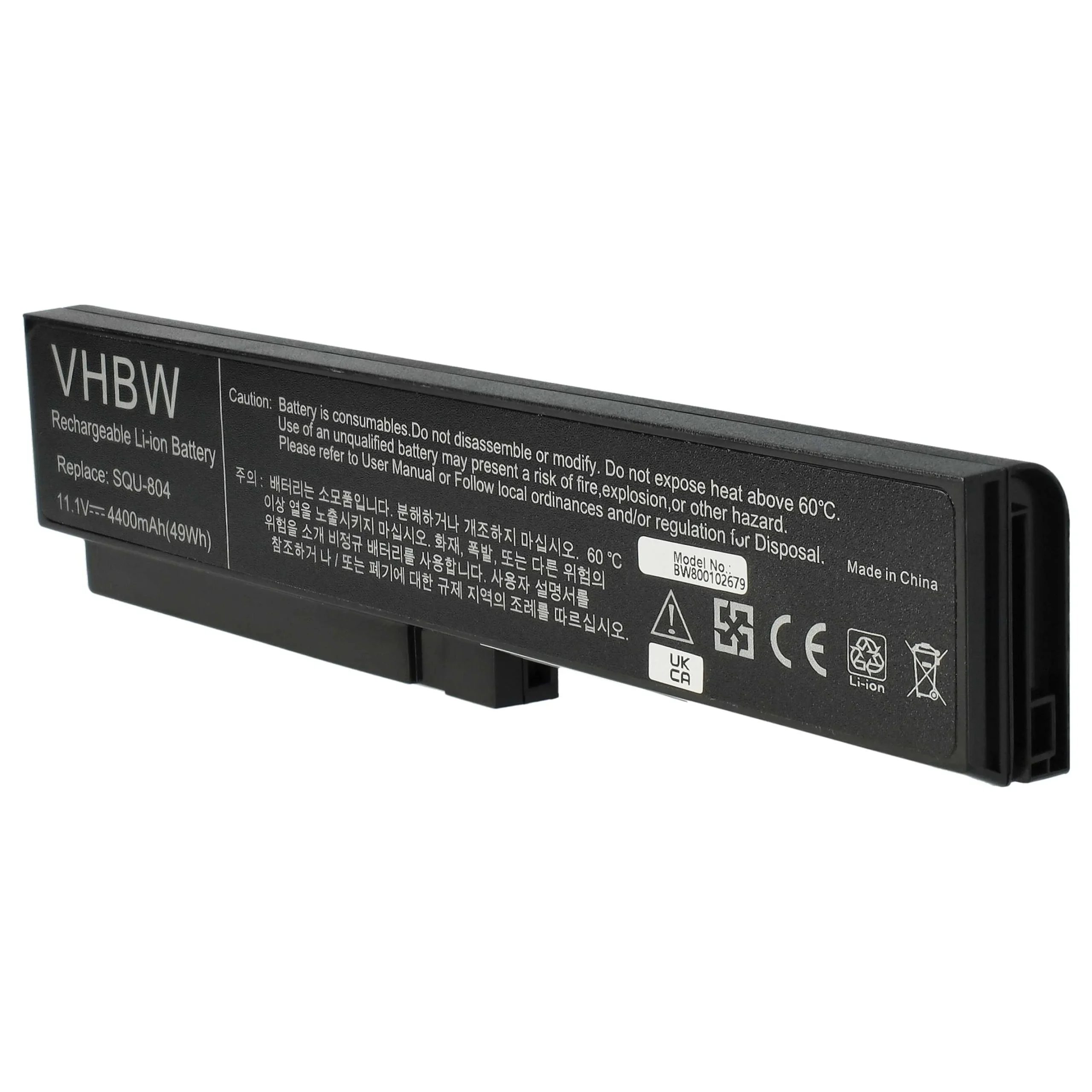 Batterie remplace Fujitsu-Siemens BA31.AV pour ordinateur portable Caspar- 4400mAh 11,1V Li-ion, noir