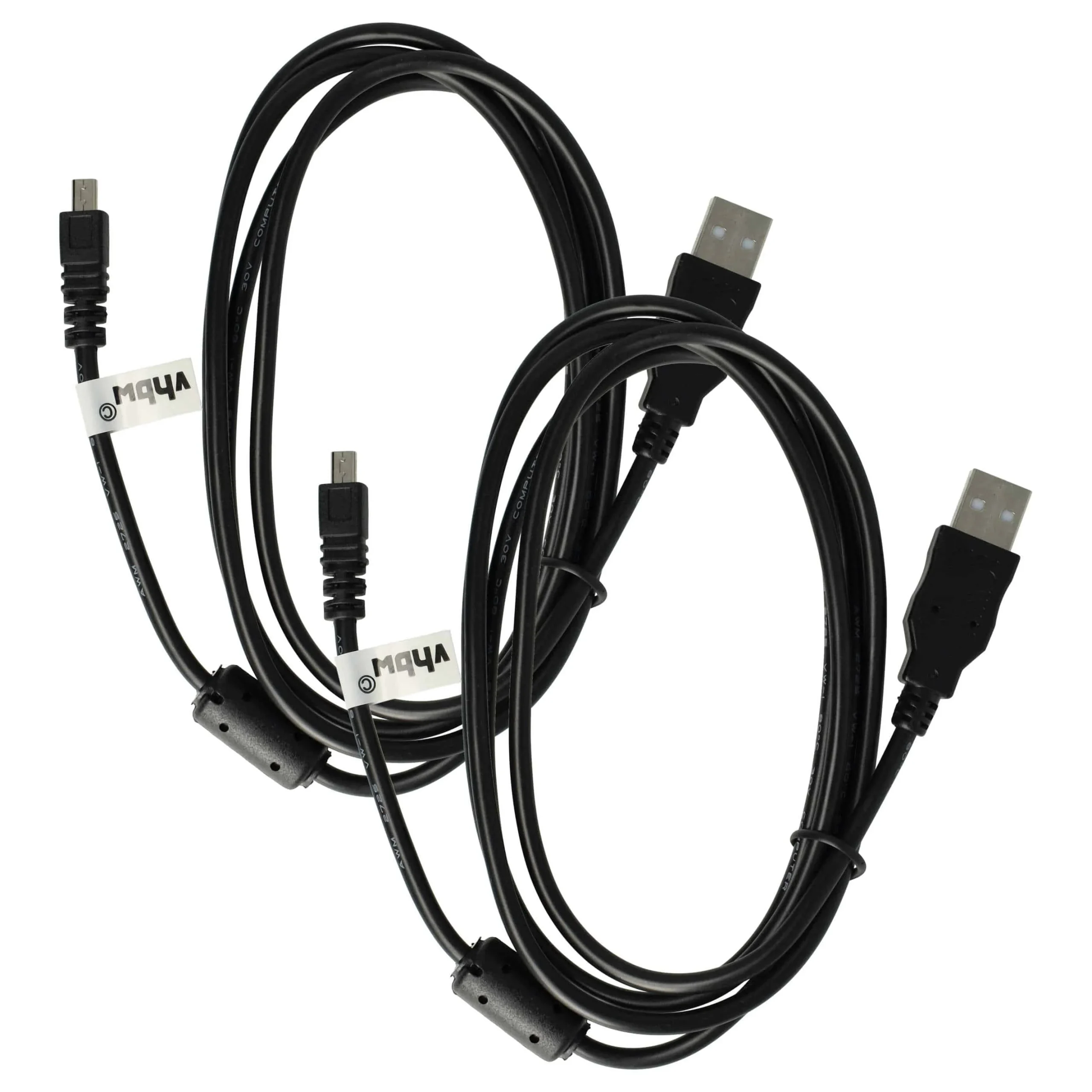 2x Câble de transfert USB remplace Casio EMC-5U pour appareil photo Fujifilm – 150 cm