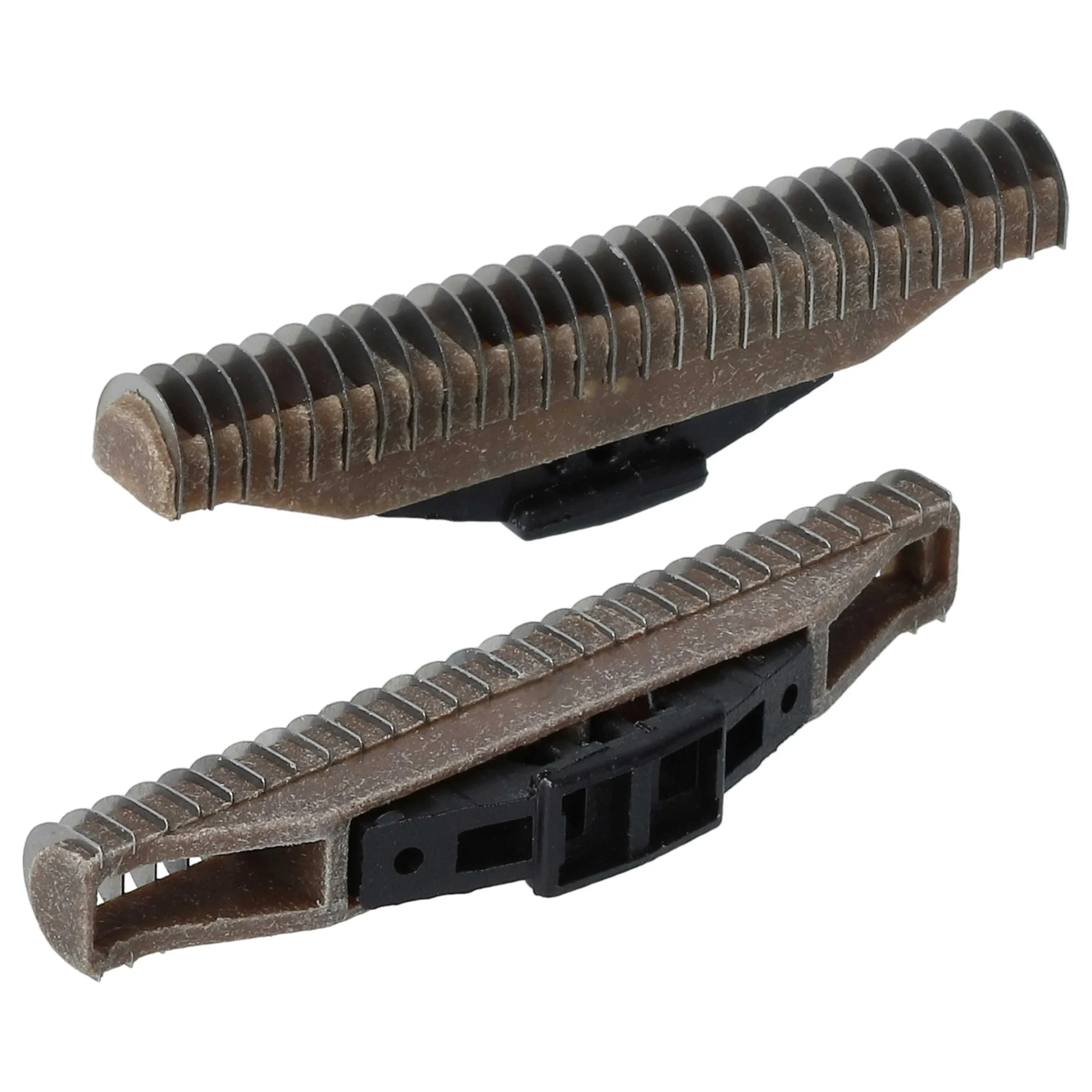 2x bloc de lames pour Grundig - noir / argenté