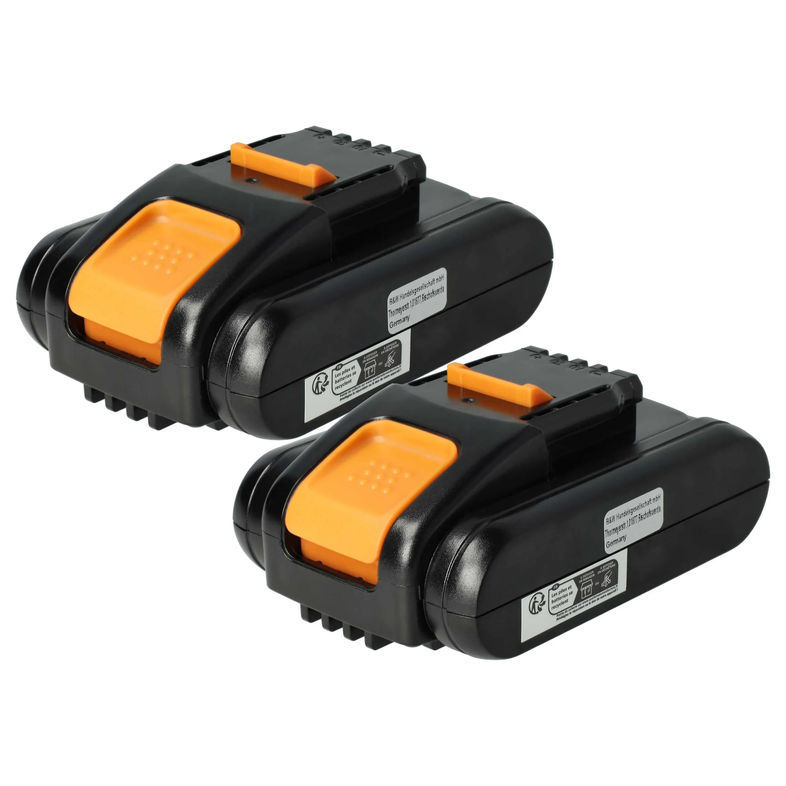 Batterie (2 pcs.) remplace Rockwell RW9351.1 outil électrique DeltaFox - 2Ah 20V Li-ion