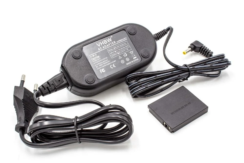 Bloc secteur remplace Canon ACK-DC40 pour caméra Canon + coupleur DC comme Canon