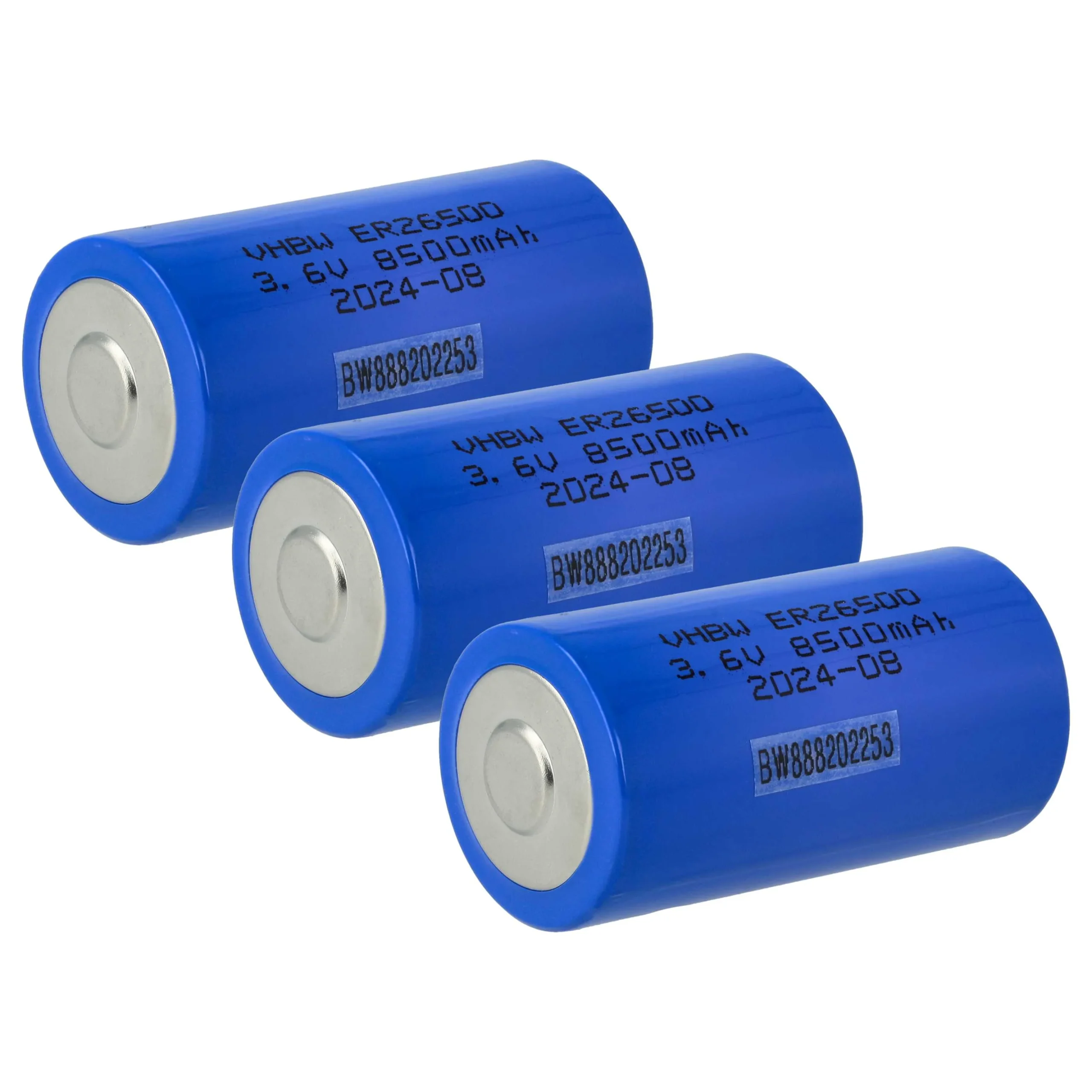 Pile (3 pcs.) ER26500 (Size C) - 8500mAh 3,6V Li-SOCl2