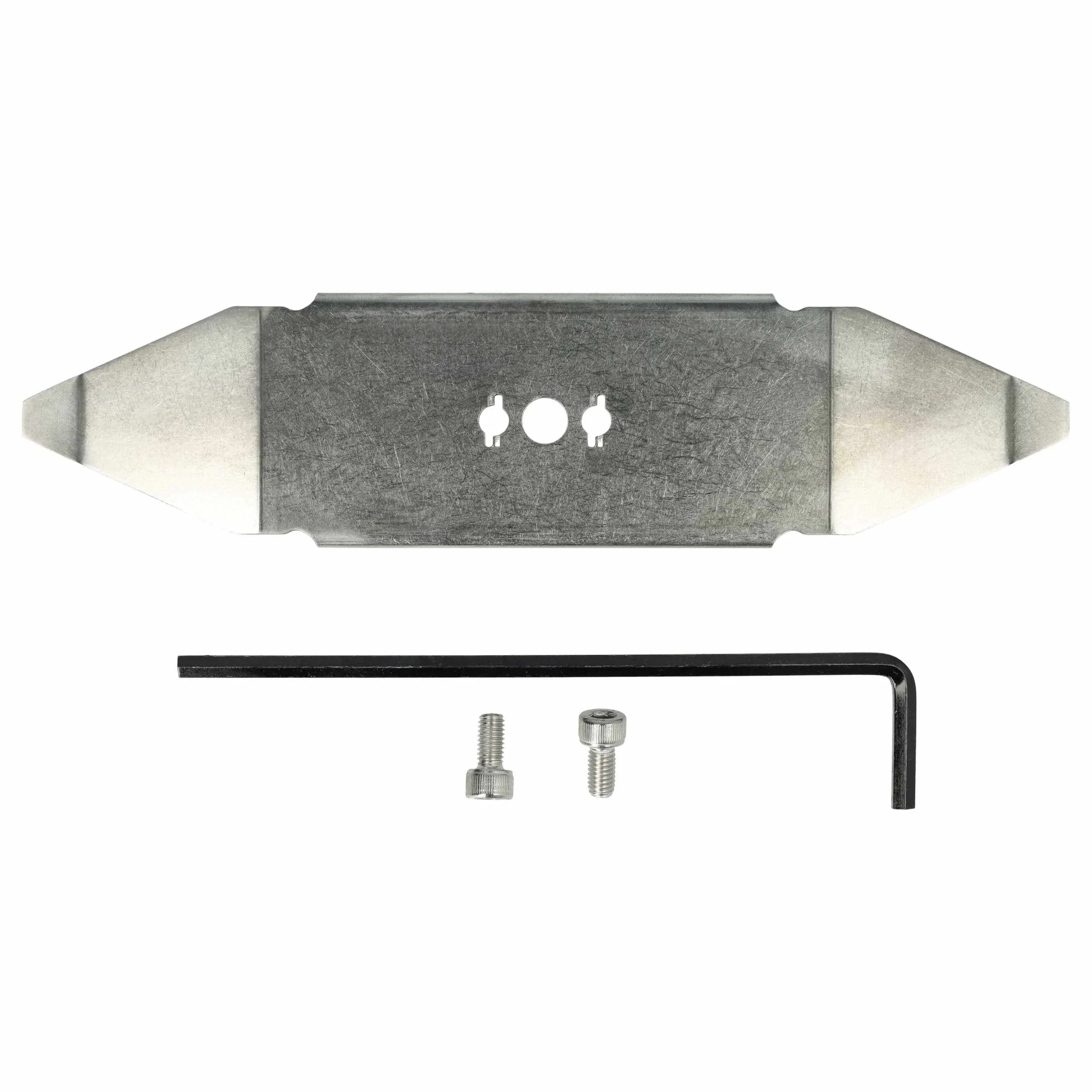 Lame remplace MTD 122-102-619 pour tondeuse – Couteaux acier inox, Silber