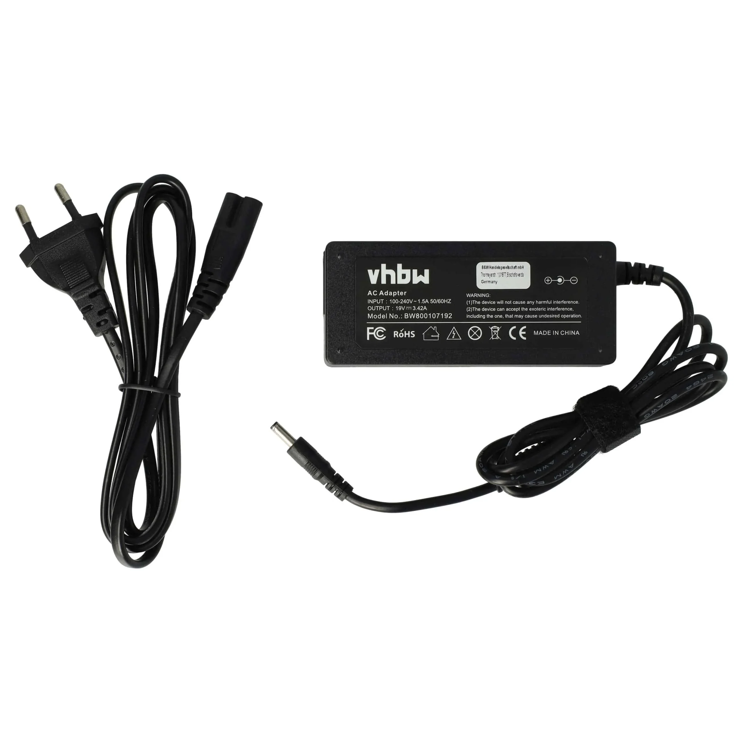 Alimentation remplace Asus ADP-65AW, 90-XB3NN0PW00010Y pour ordinateur portable Asus - 200 cm, 65 W