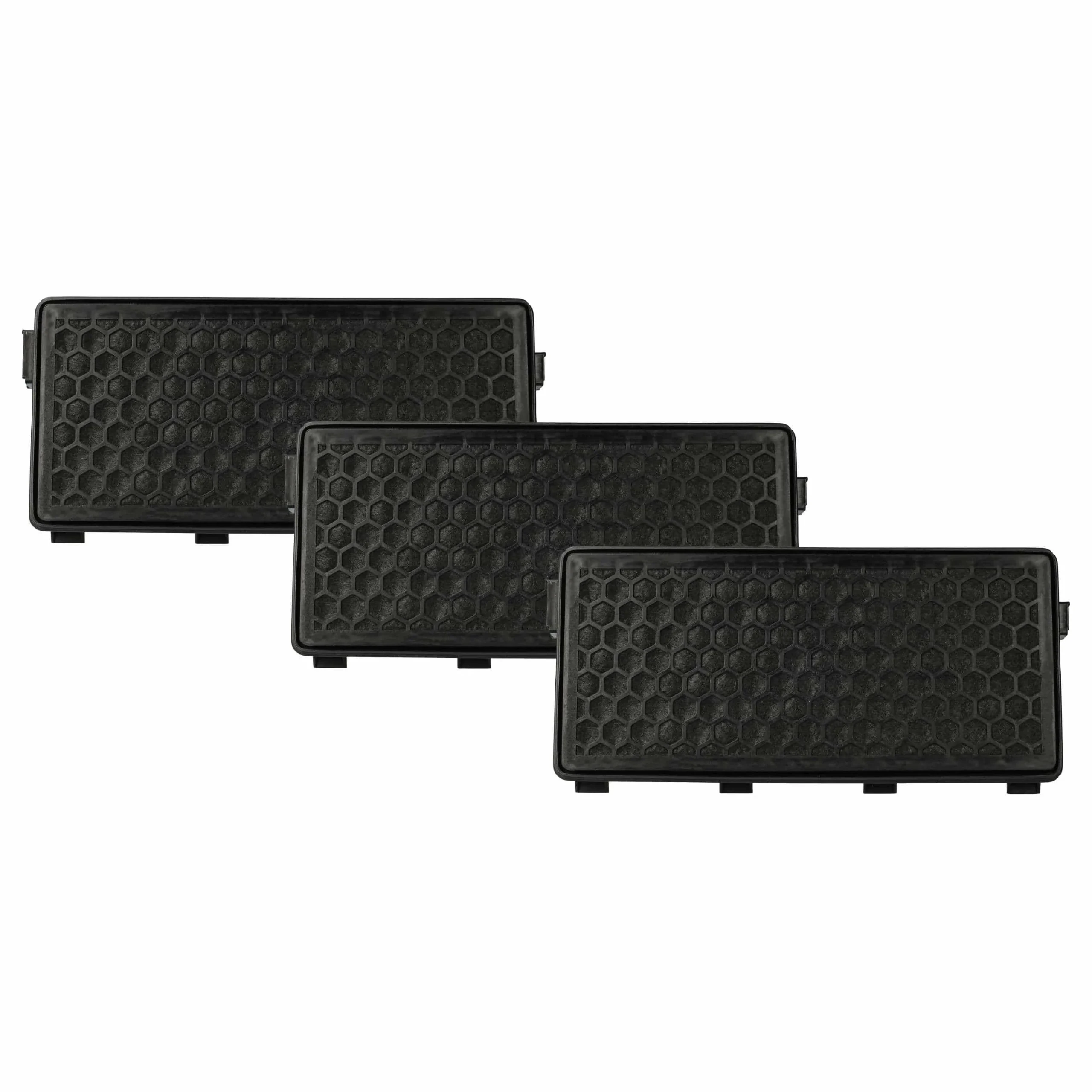 3x Filtres remplace Miele 5996880, 5996882, 5996881, 7226150 pour aspirateur - filtre d'évacuation HEPA H11