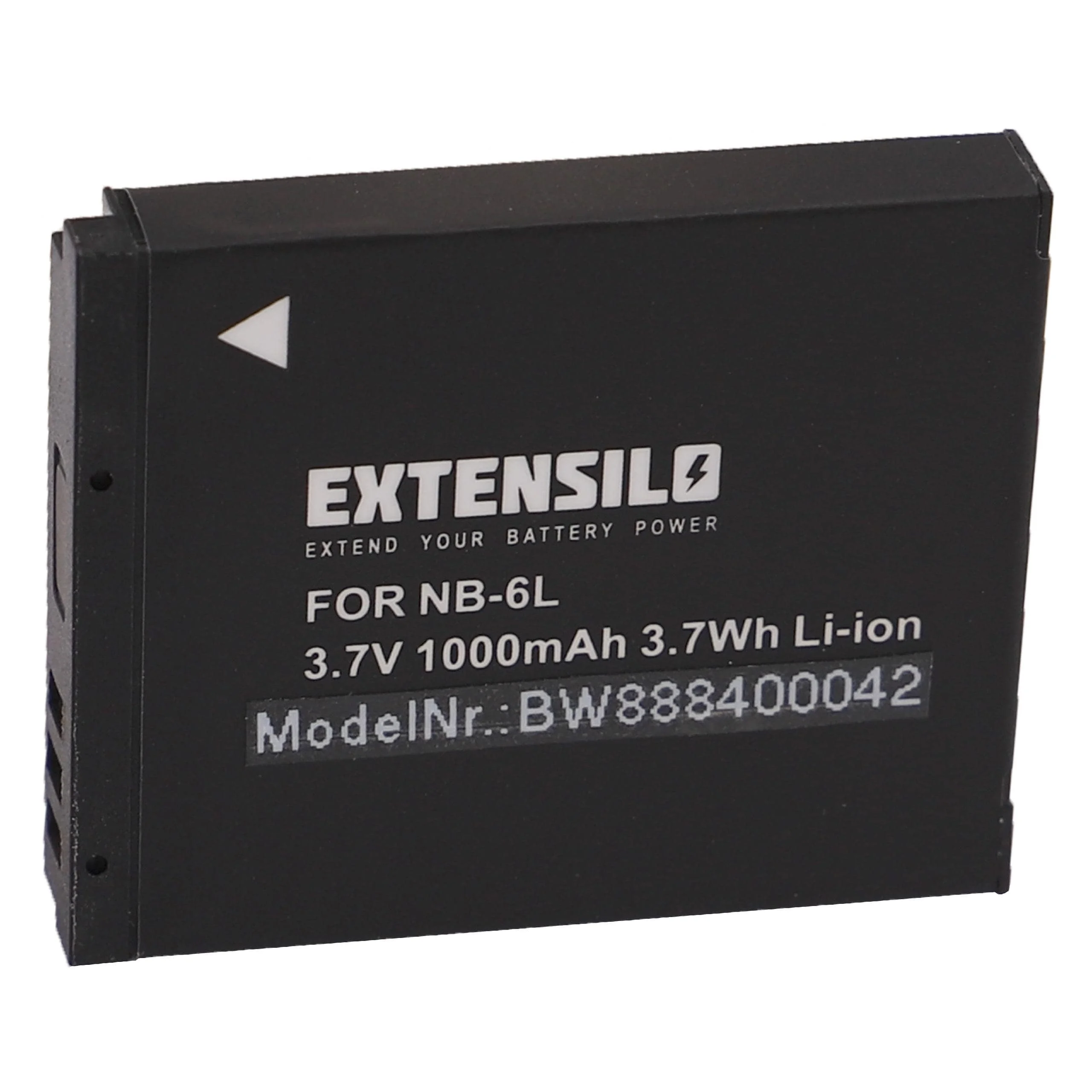 Batterie remplace Canon NB-6L pour appareil photo Canon- 1000mAh 3,7V Li-ion