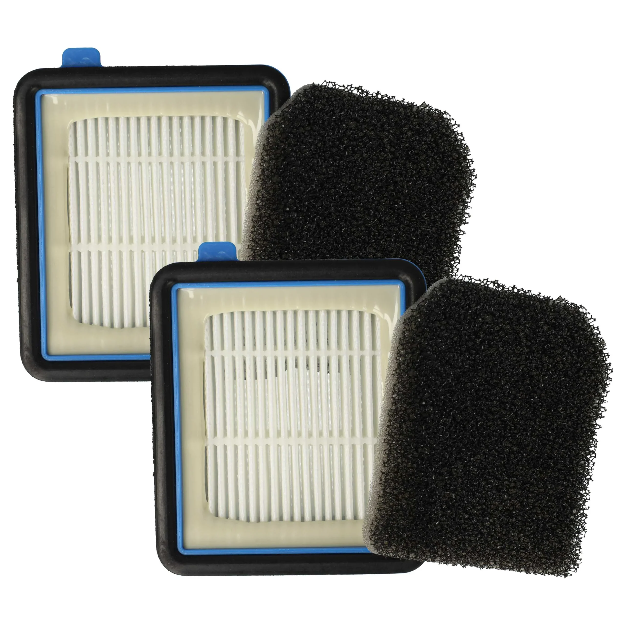 4x Filtres remplace EF160, EFKW2, 9009232704, 140117409023 pour aspirateur Bork - Accessoires pour aspirateur