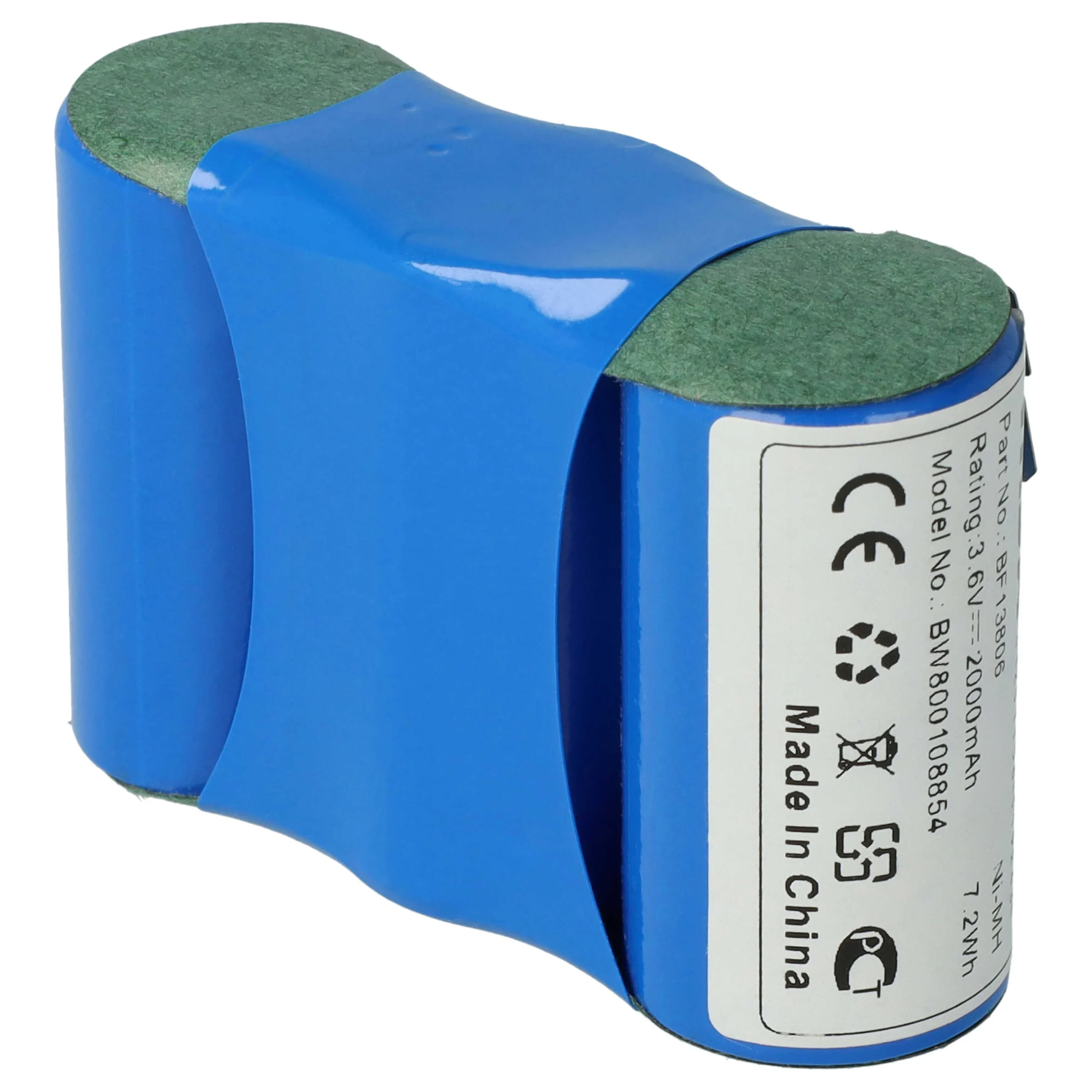 Batterie remplace Wolf BS45, Accu45, 70845 055, BF13806 VSE 4/5 pour outil de jardinage - 2000mAh 3,6V NiMH
