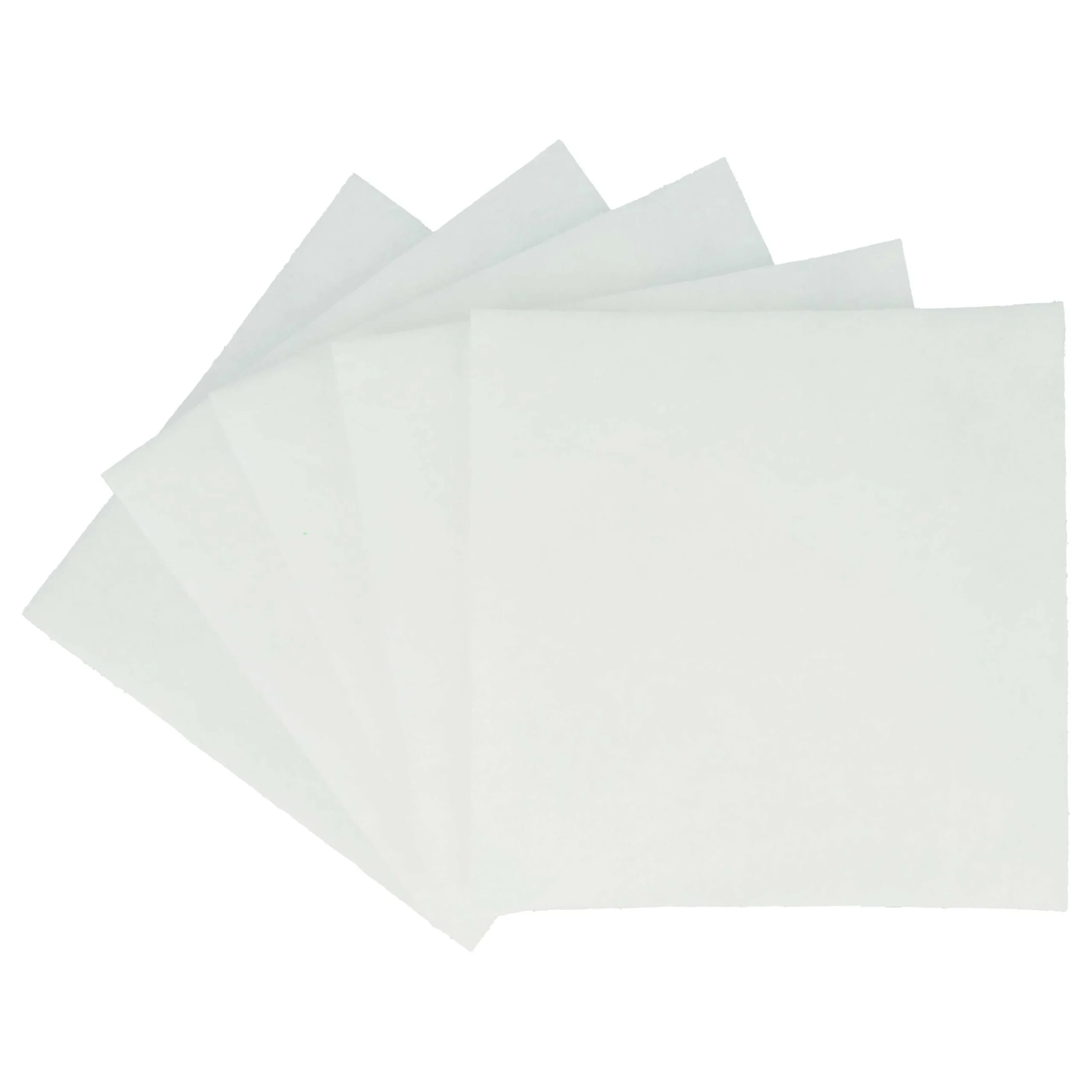 5x Filtre à air remplace Lunos 034185, 2/FSA pour aération Lunos - Classe filtre G2, blanc