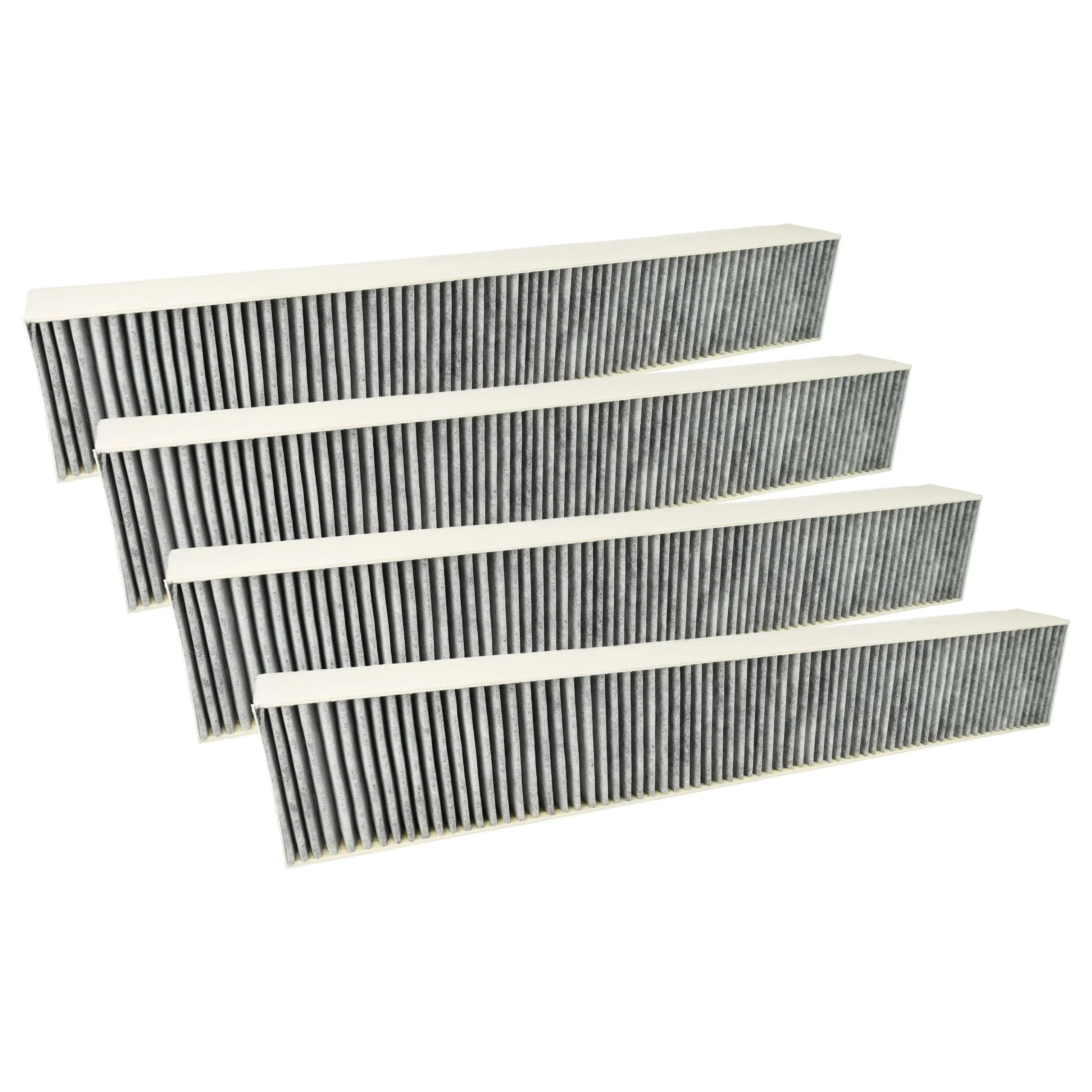 4x Filtres à charbon actif remplace Bosch 17000822, HEZ381700, 8720094250540, HEZ381500 pour hotte Bosch - Accessoires appareils ménagers