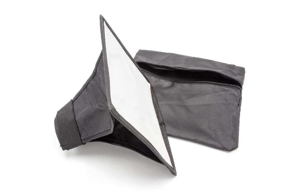 Diffuseur softbox pour flash photo 220EX Nikon - plastique, 20,5 x 16 cm, avec étui