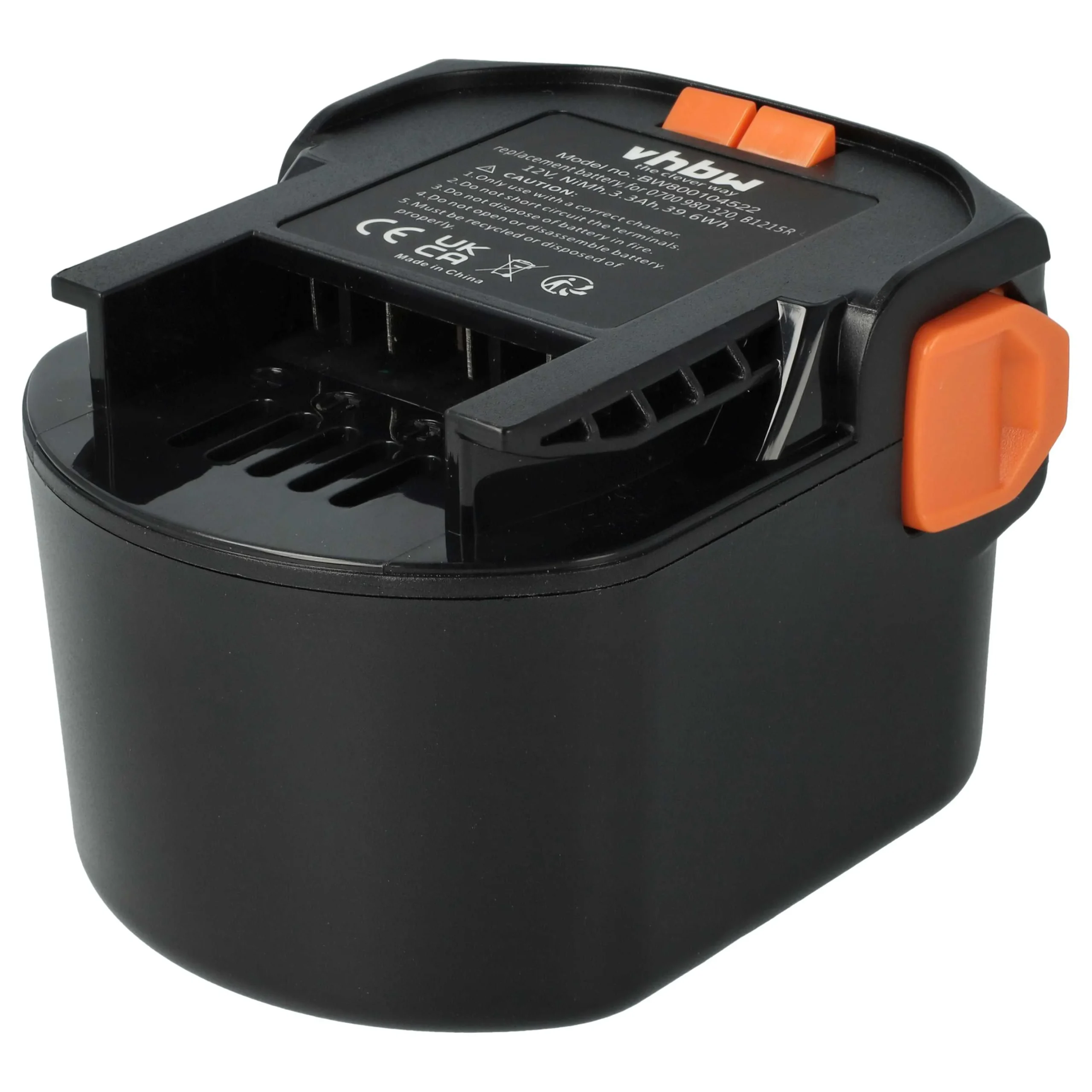 Batterie remplace AEG 0700 980 320, M1230R, B1220R, B1215R outil électrique AEG - 3,3Ah 12V NiMH