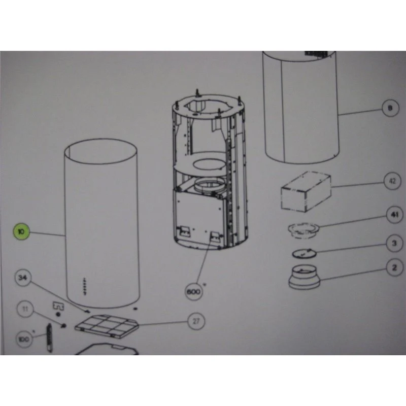 CONDUIT INFERIEUR d370 x A770 ROBLIN 133.0069.915 - Promos