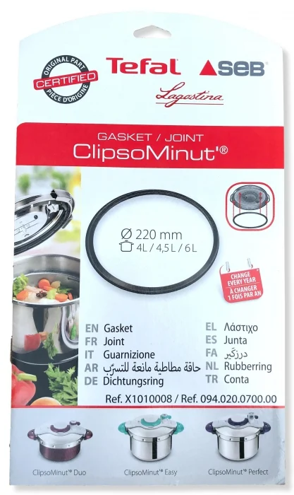 Joint autocuiseur SEB CLIPSOMINUT DUO 6L - COCOTTE MINUTE