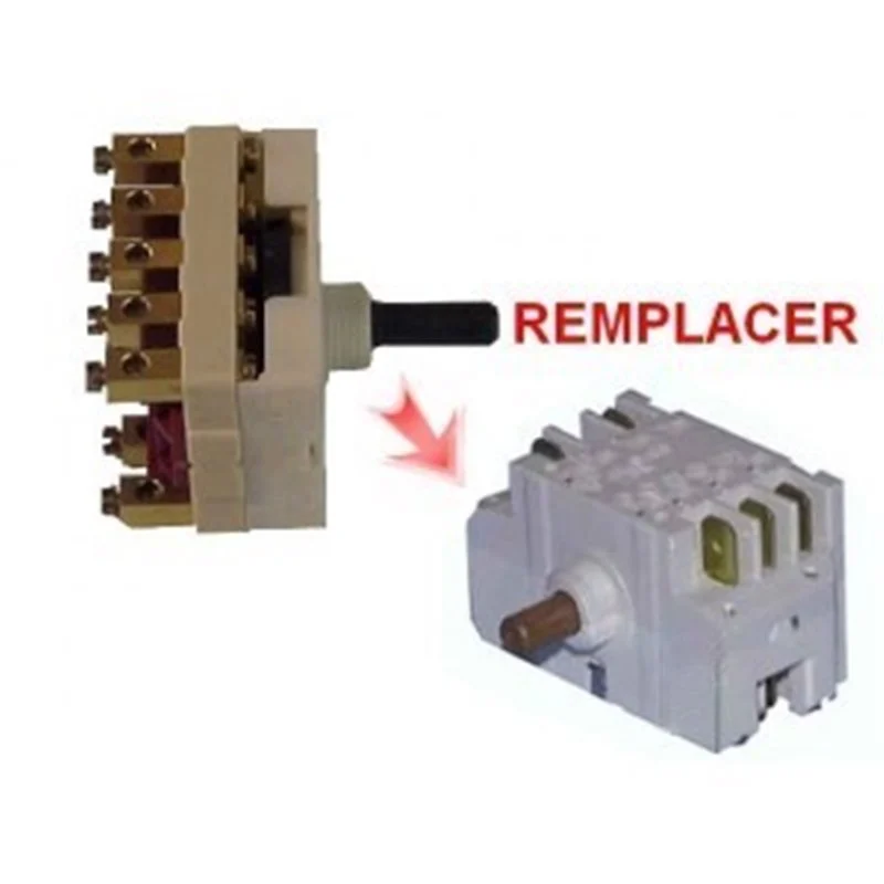 Commutateur de plaque 7 positions - Axe 15 mm