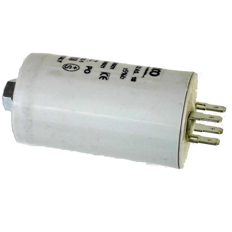 Condensateur moteur à cosse permanent 12,5 uF - 450V