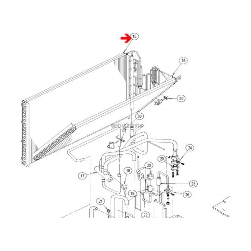 Condenseur B - Pièce de rechange origine fabricant