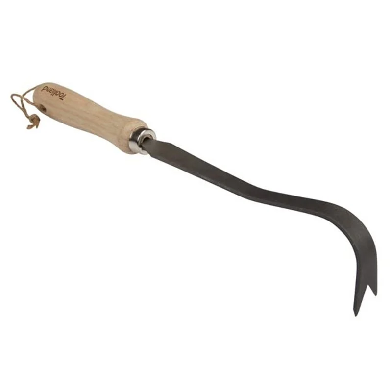 COUTEAU DÉSHERBEUR AVEC MANCHE EN BOIS - Promos