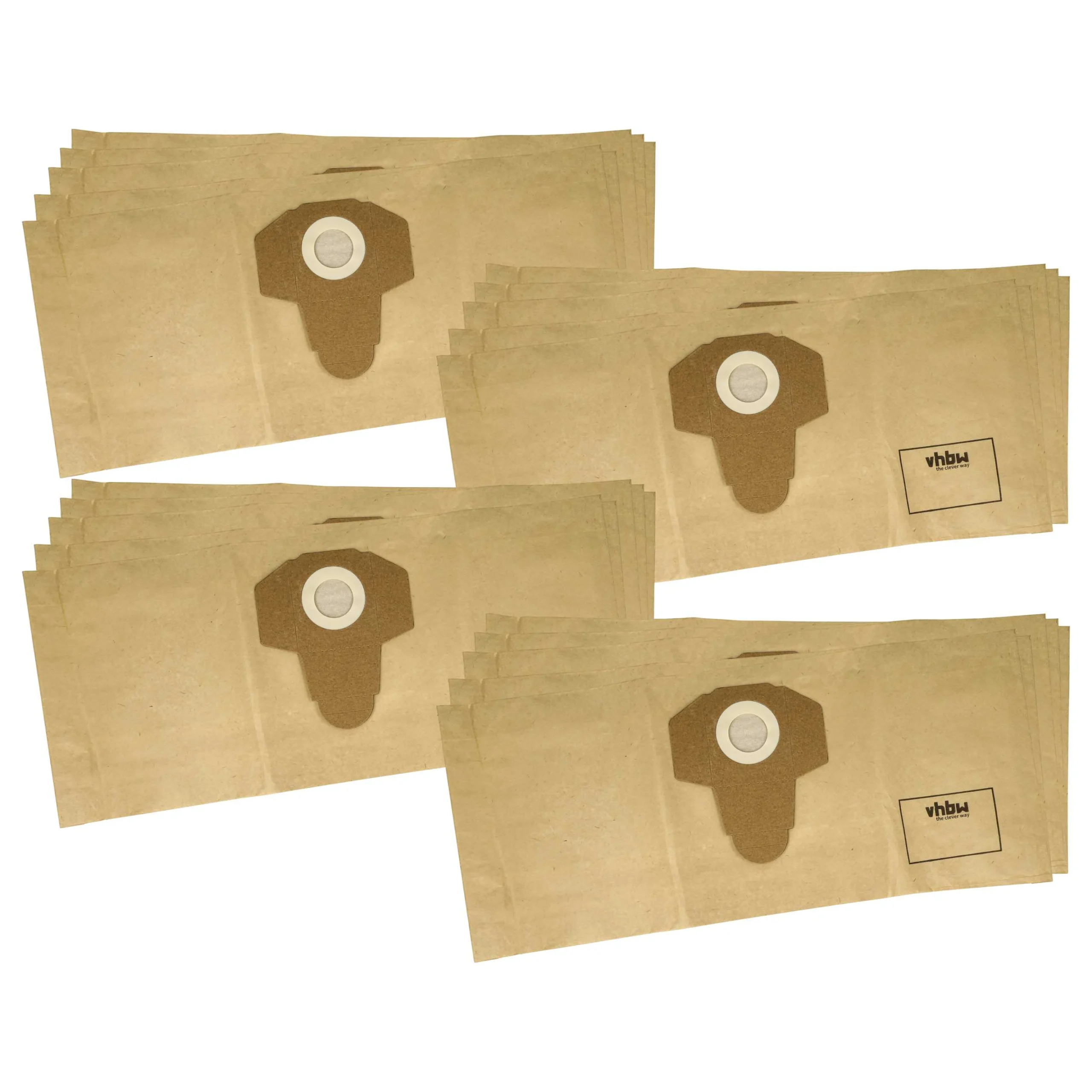20x Sac remplace Parkside 30250132 pour aspirateur Parkside - papier