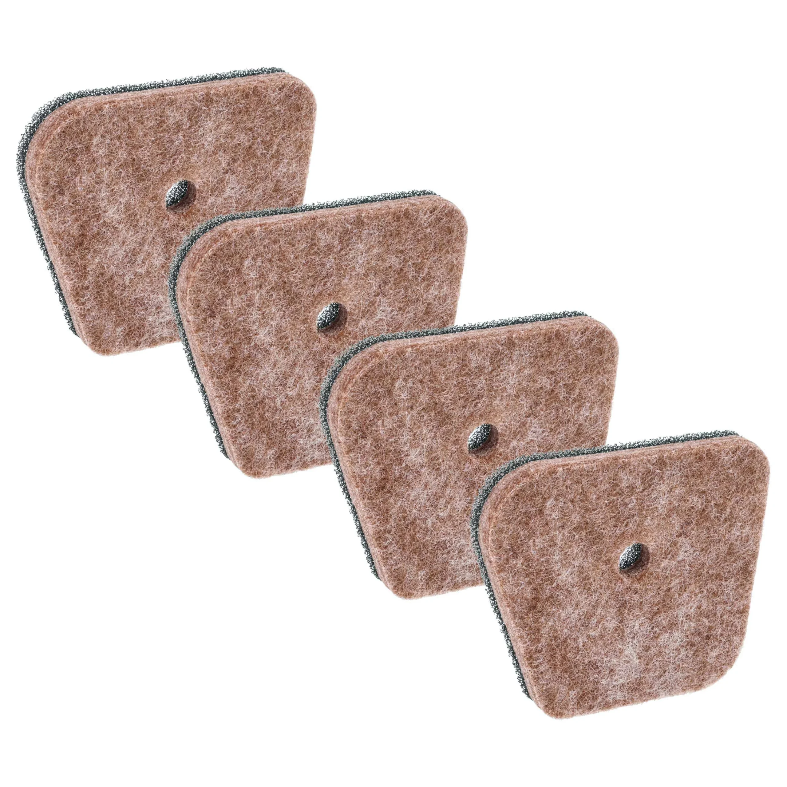 4x Filtre à air remplace Stihl 4180 120 1800, 41801201800 coupe-bordure, taille-haie Stihl - filtre microfibre