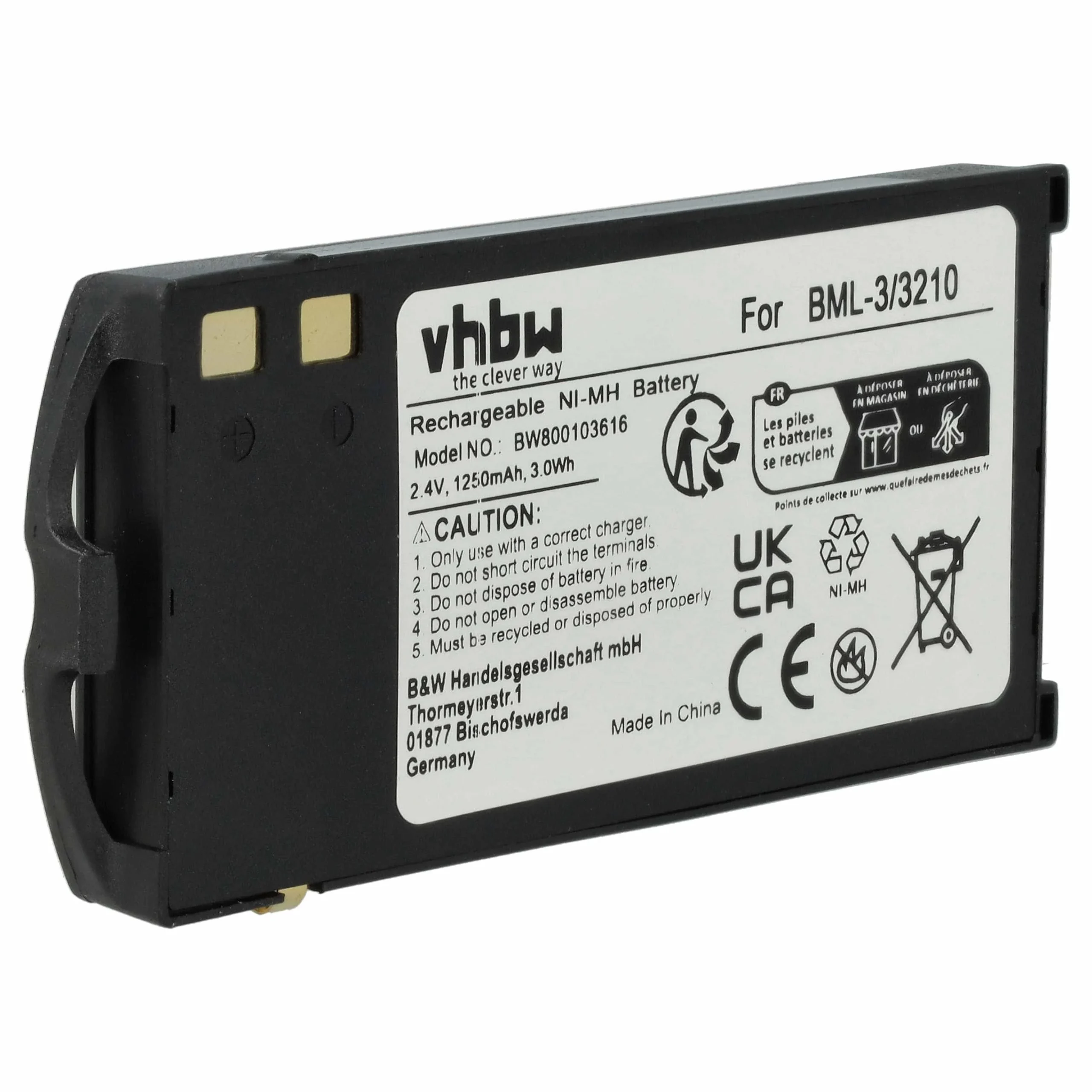 Batterie téléphone portable Nokia 3210 - 1200mAh 2,4V NiMH