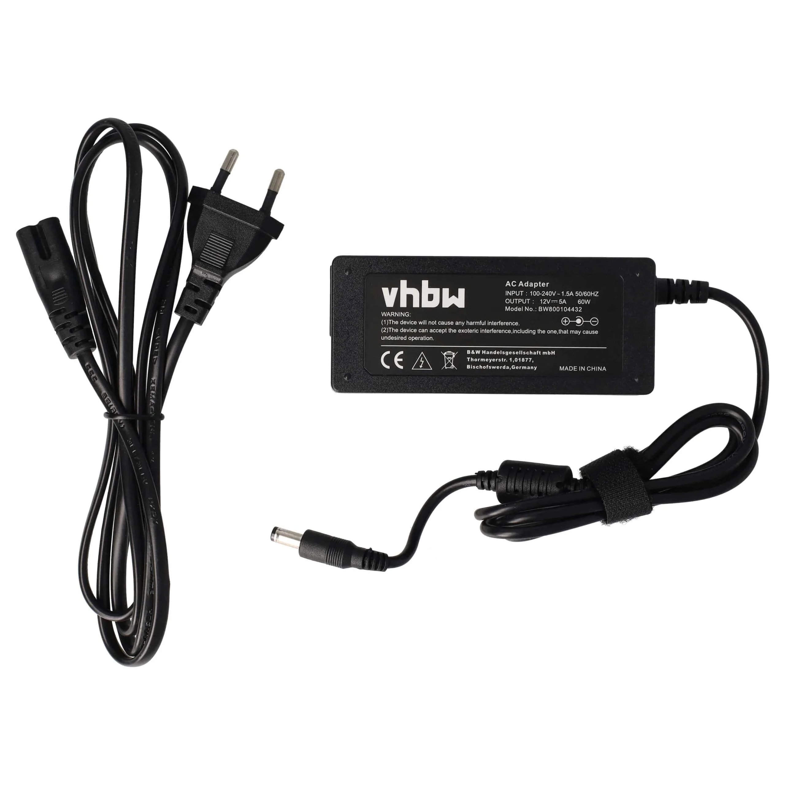 Alimentation remplace Acer 1050F, ADP-15HB, 0950-3415 pour ordinateur portable US Logic - 200 cm, 60 W