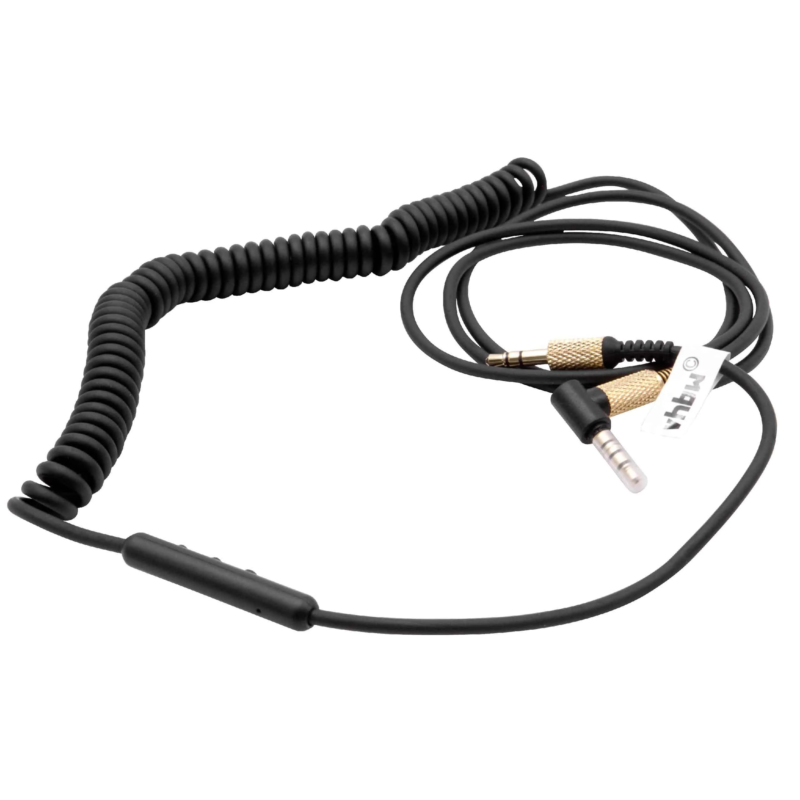 Câble audio pour casque Marshall , 150 cm, or / noir - Accessoires multimédia